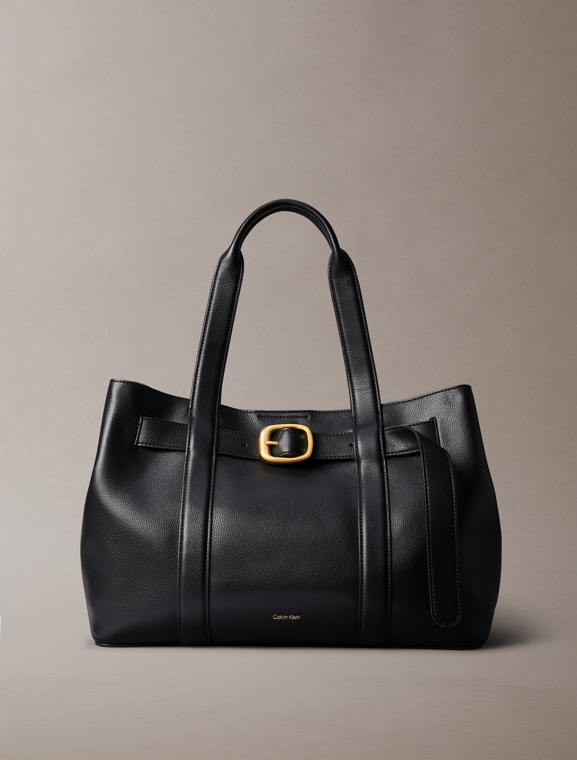 Belted Tote Bag