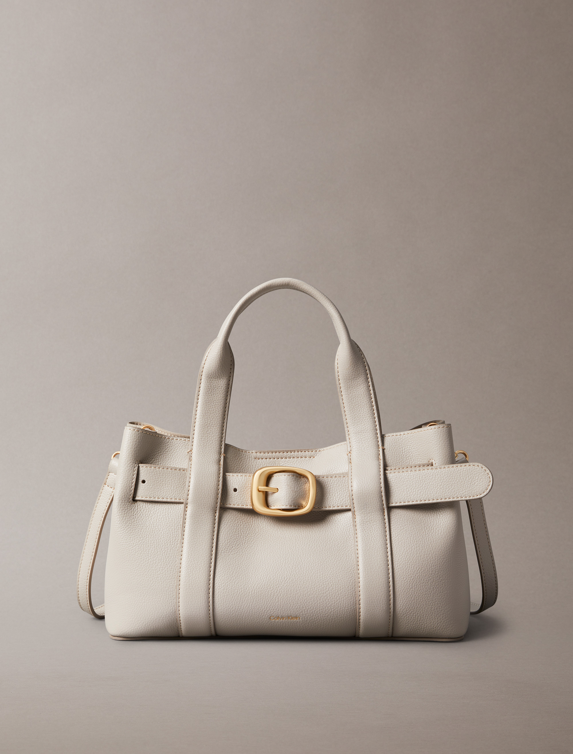 Belted Small Tote Bag