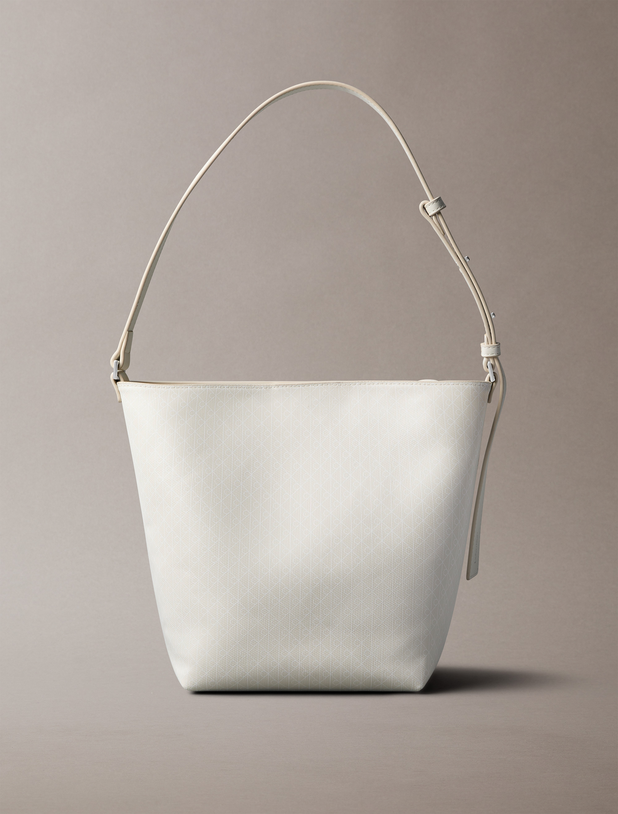 Allover Emblem Logo Bucket Bag