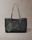 Emblem Logo Mesh Tote Bag