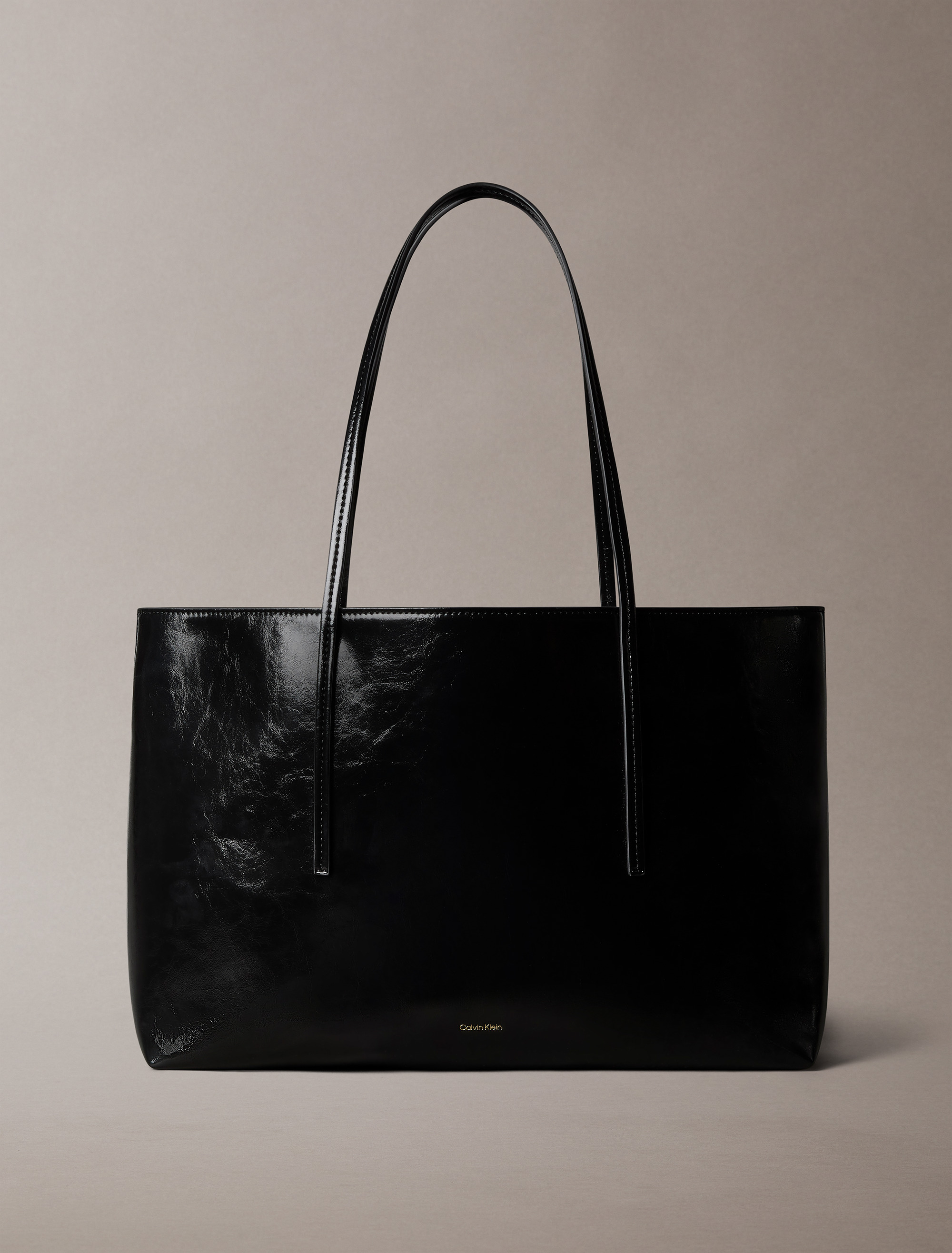 Glossy Foil Logo Tote Bag