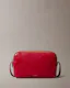 Glossy Foil Logo Crossbody Camera Bag