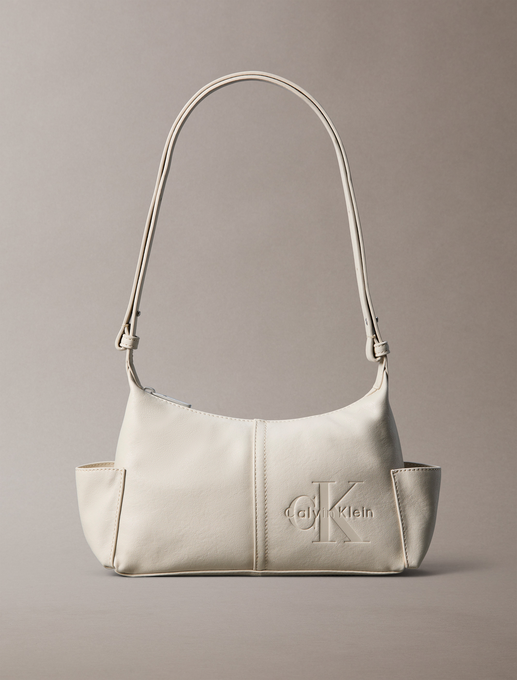 Embossed Monologo Crossbody Bag