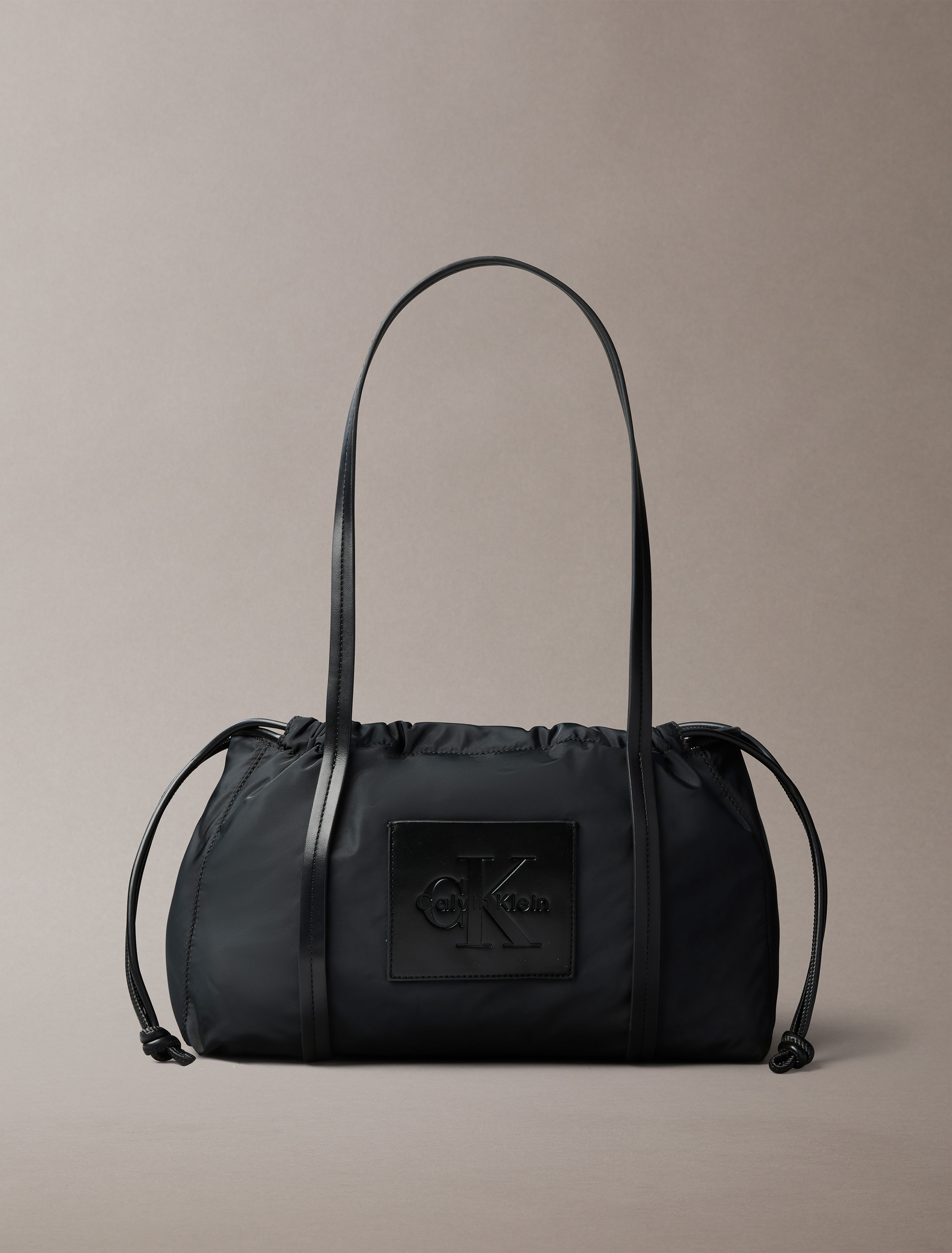 Embossed Monologo Satchel Bag