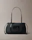 Embossed Monologo Satchel Bag