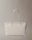 Minimal Monogram Chain Tote Bag