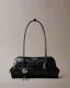 Emblem Logo Crocodile Shoulder Bag