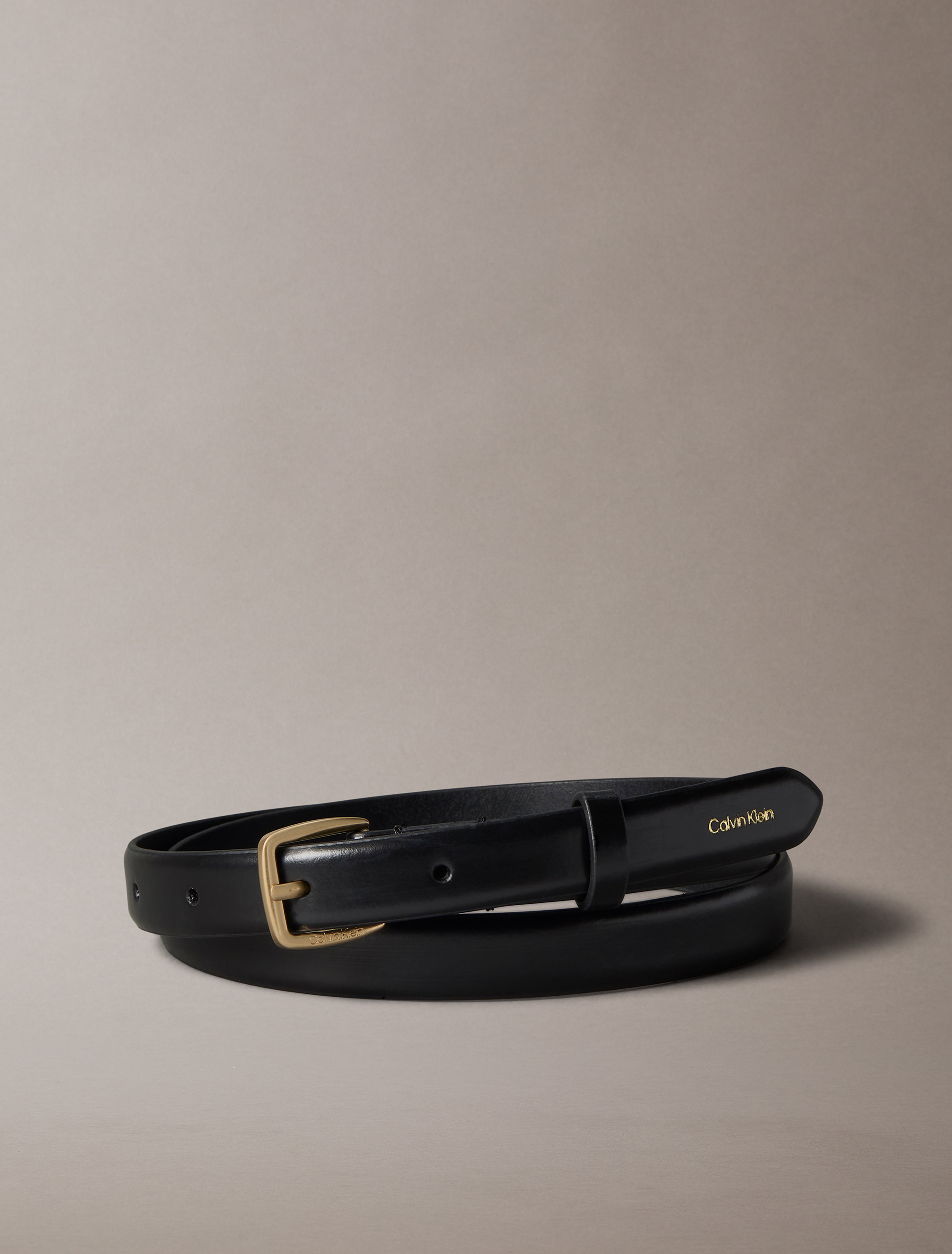 Embossed Logo Belt