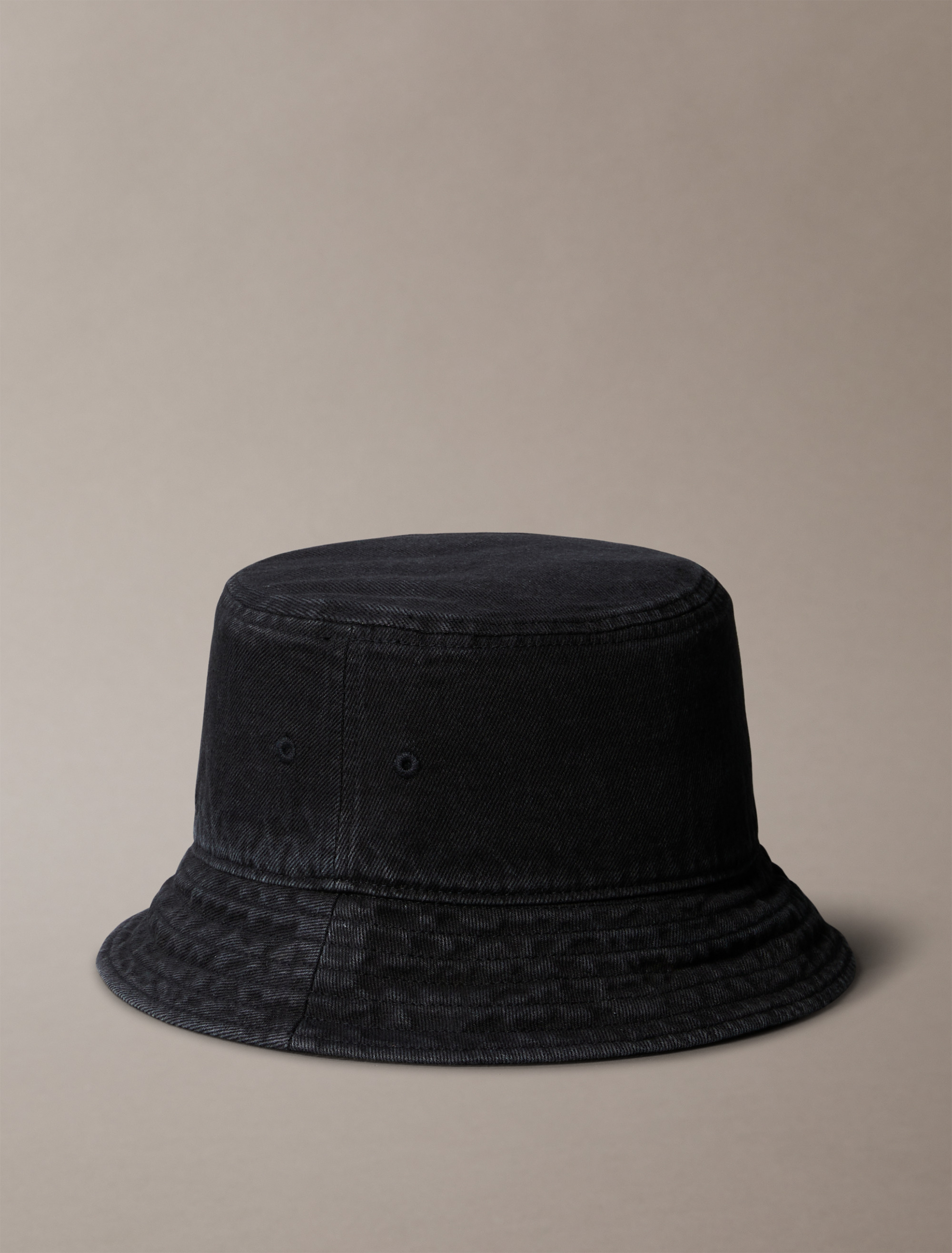 Monogram Logo Denim Bucket Hat | Calvin Klein