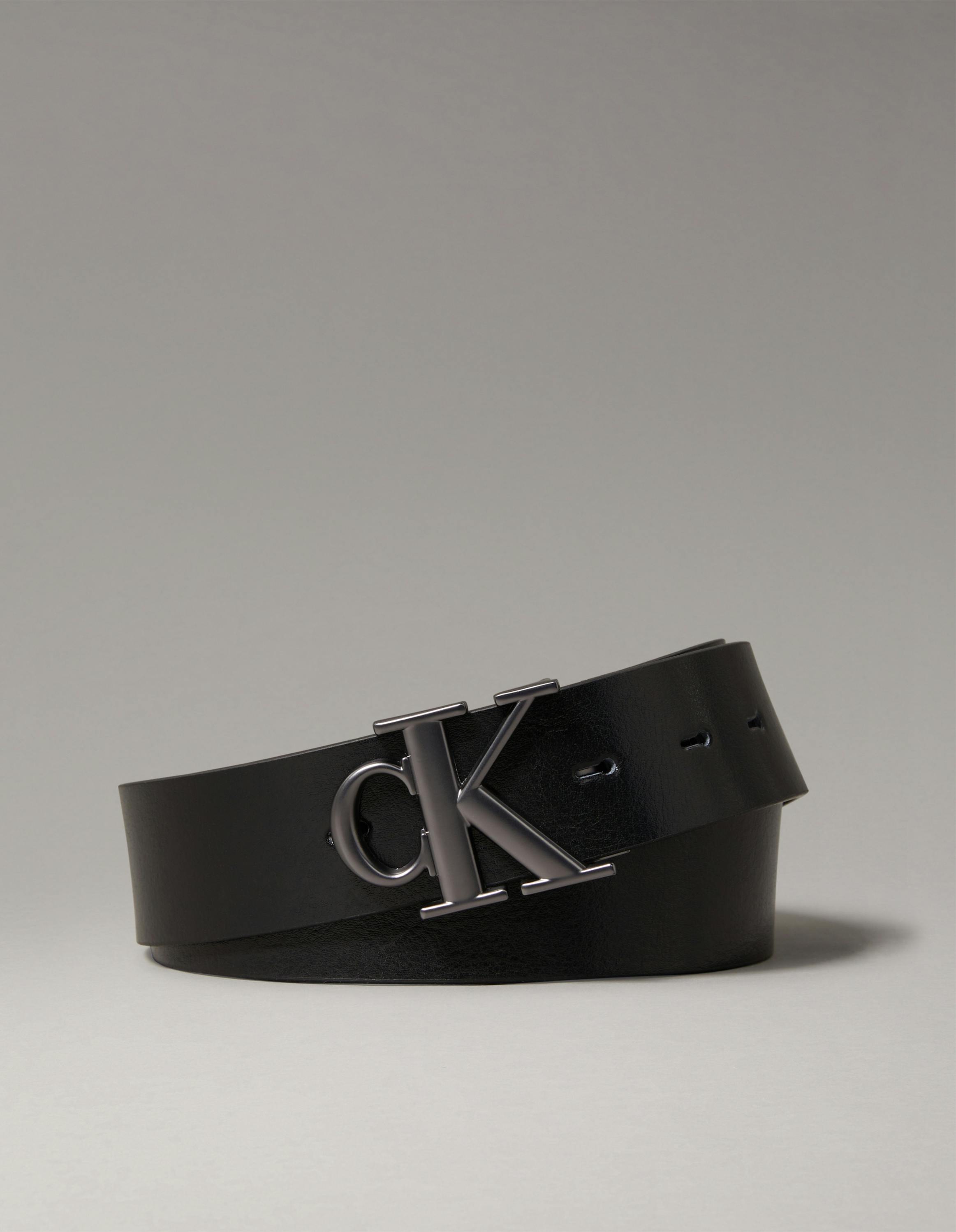Monogram Plaque Buckle Logo Belt | Calvin Klein display picture 1
