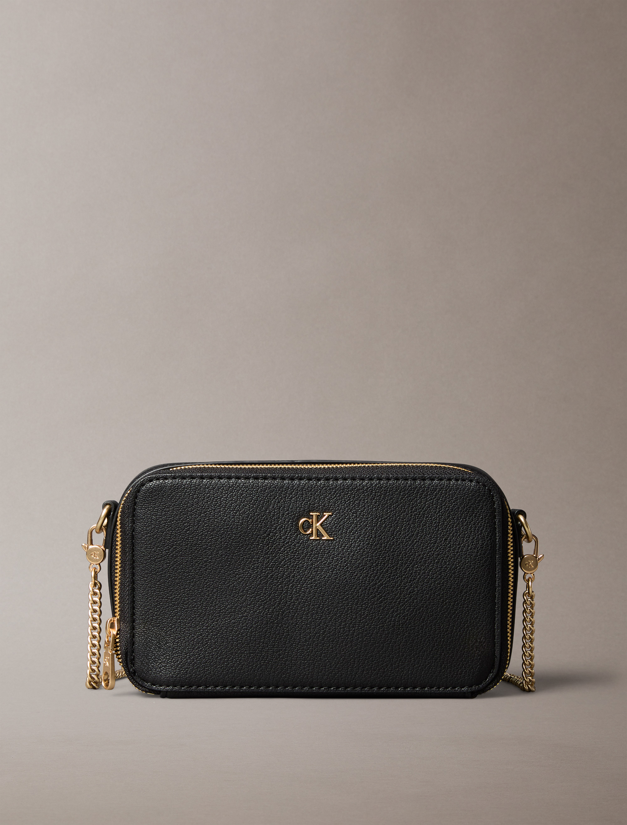 Minimal Monogram Crossbody Bag