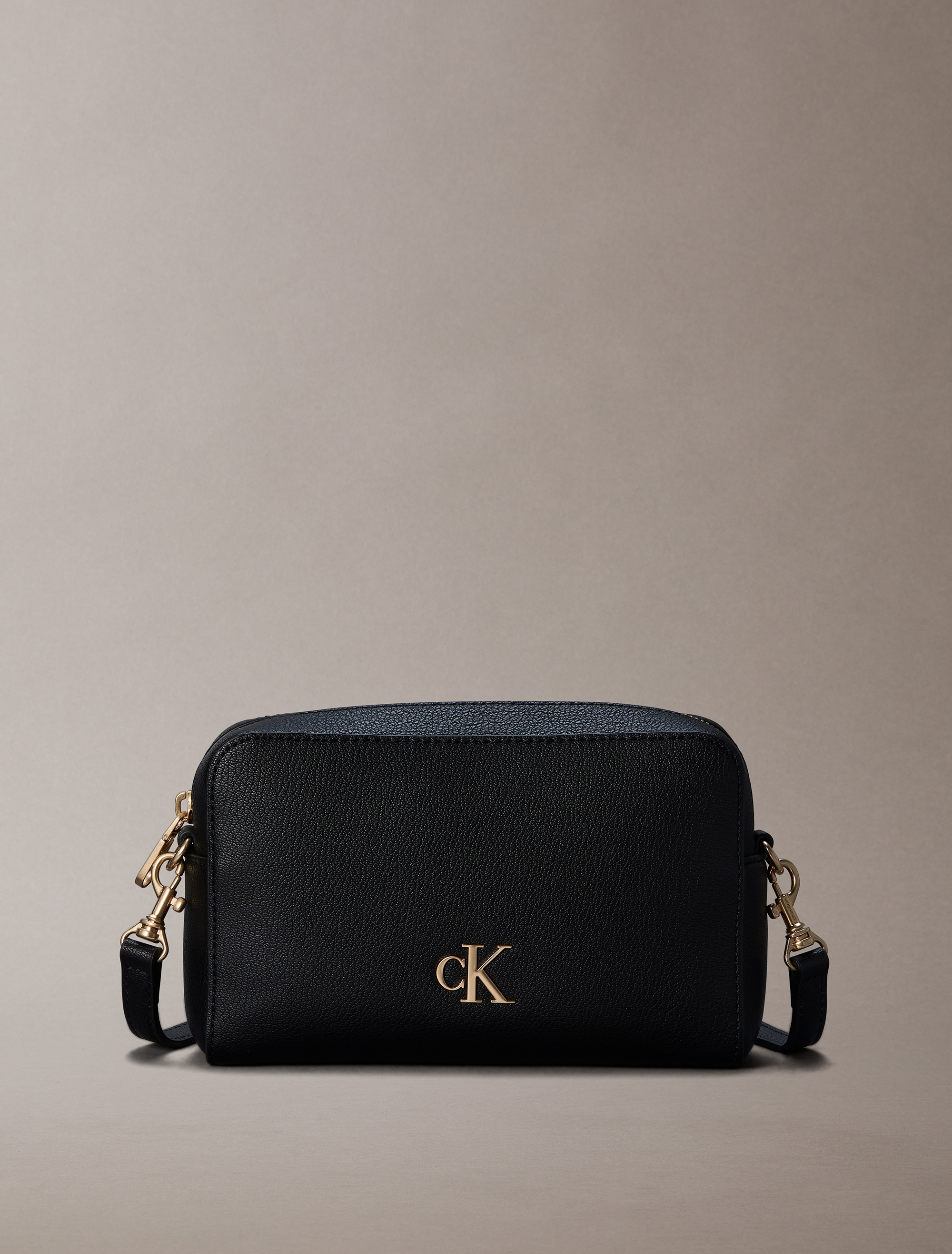 Minimal Monogram Crossbody Bag