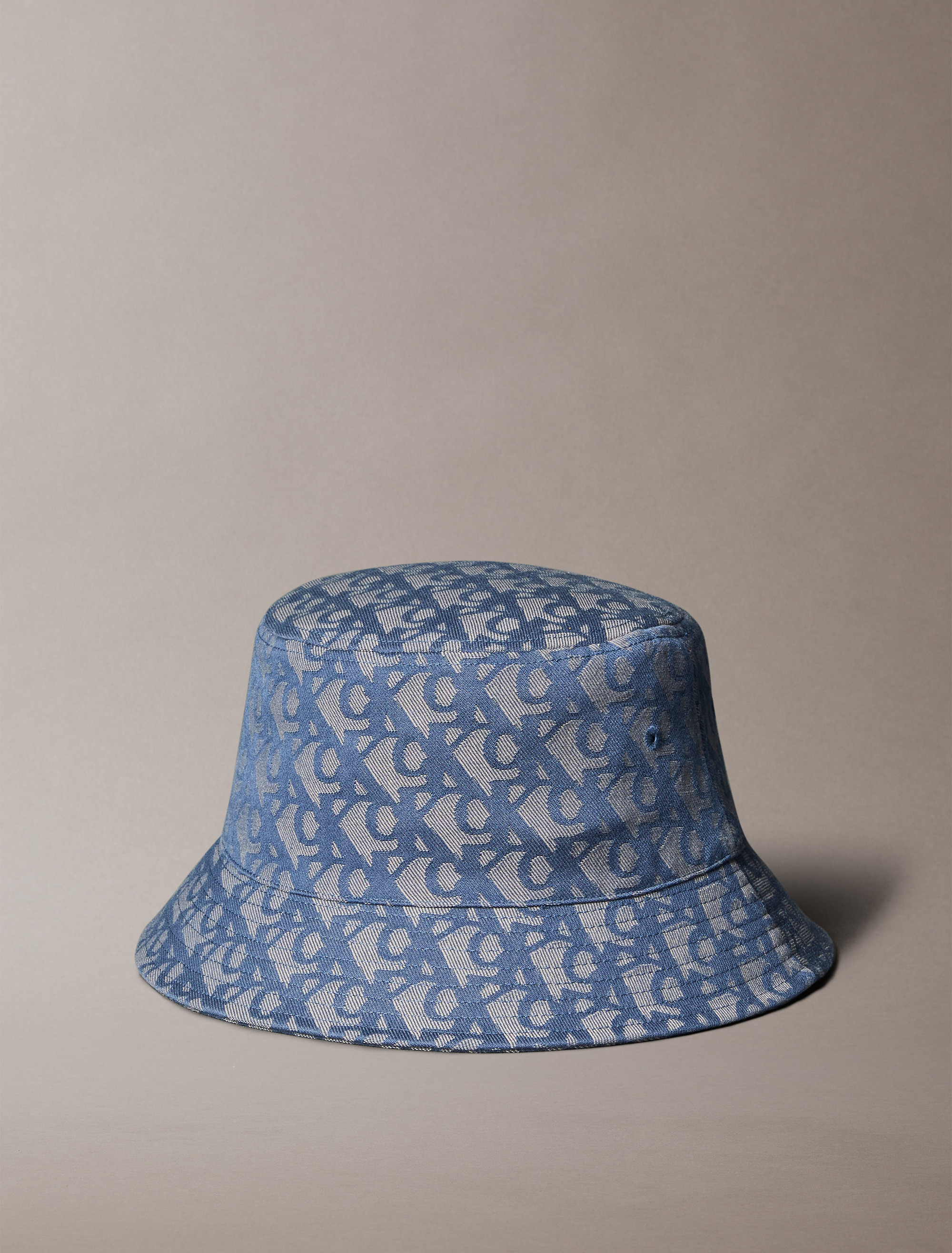 ★ ★ Unisex CKJ Jacquard Logo Bucket Hat 4K5059G Logo Jacquard Bucket Hat | Calvin Klein