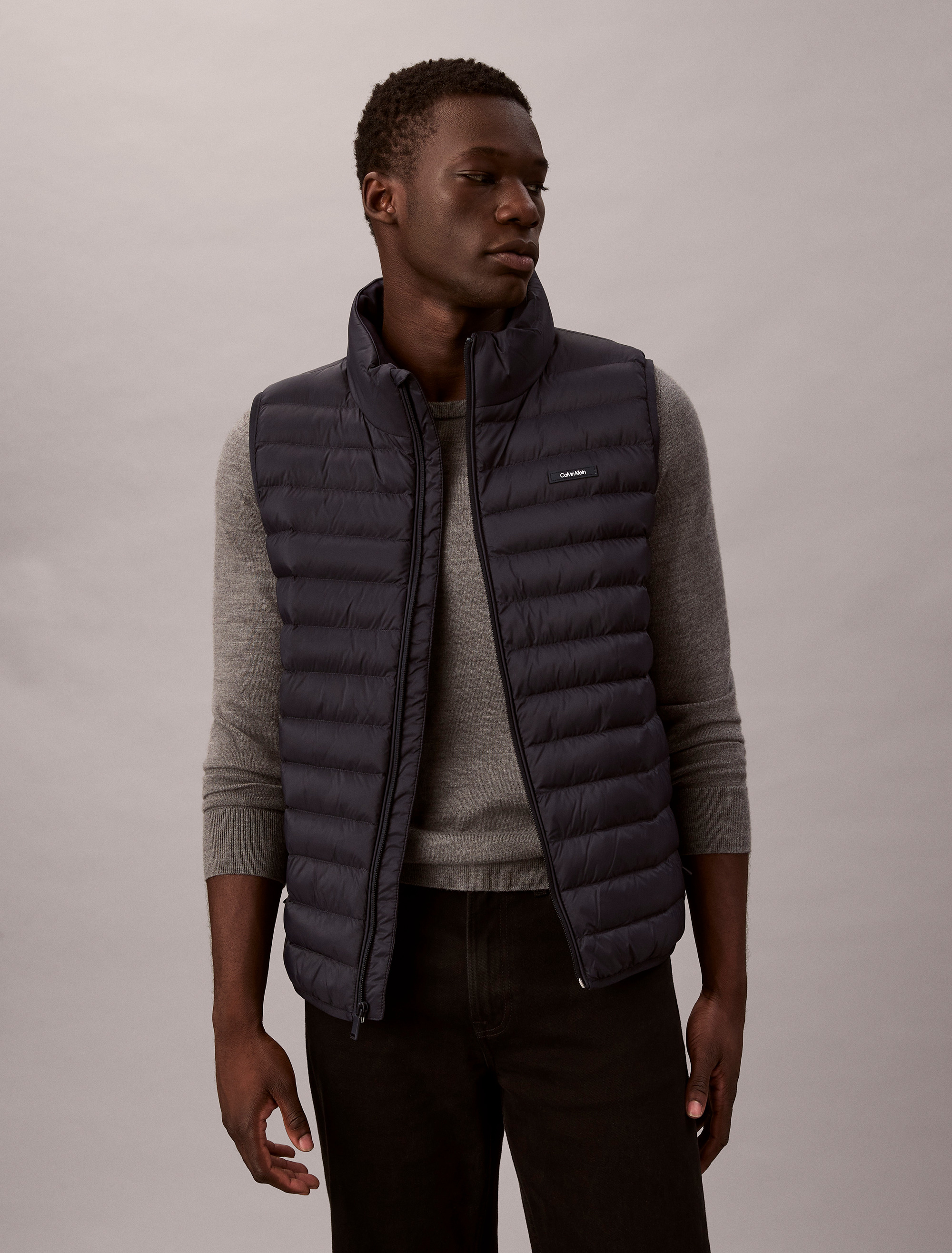 Nylon Puffer Vest