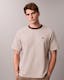 Ottoman Stripe Crewneck Tee