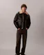 Shearling Leather Flight Jacket