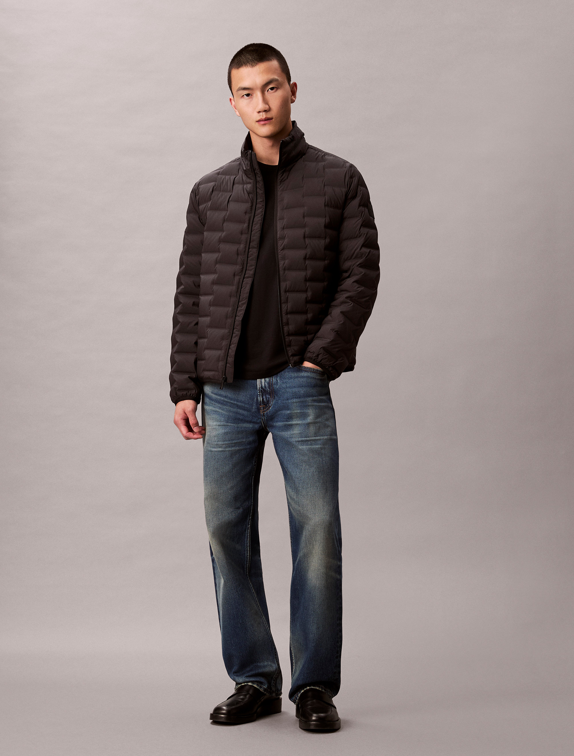 Lightweight Quilted Packable Puffer Jacket