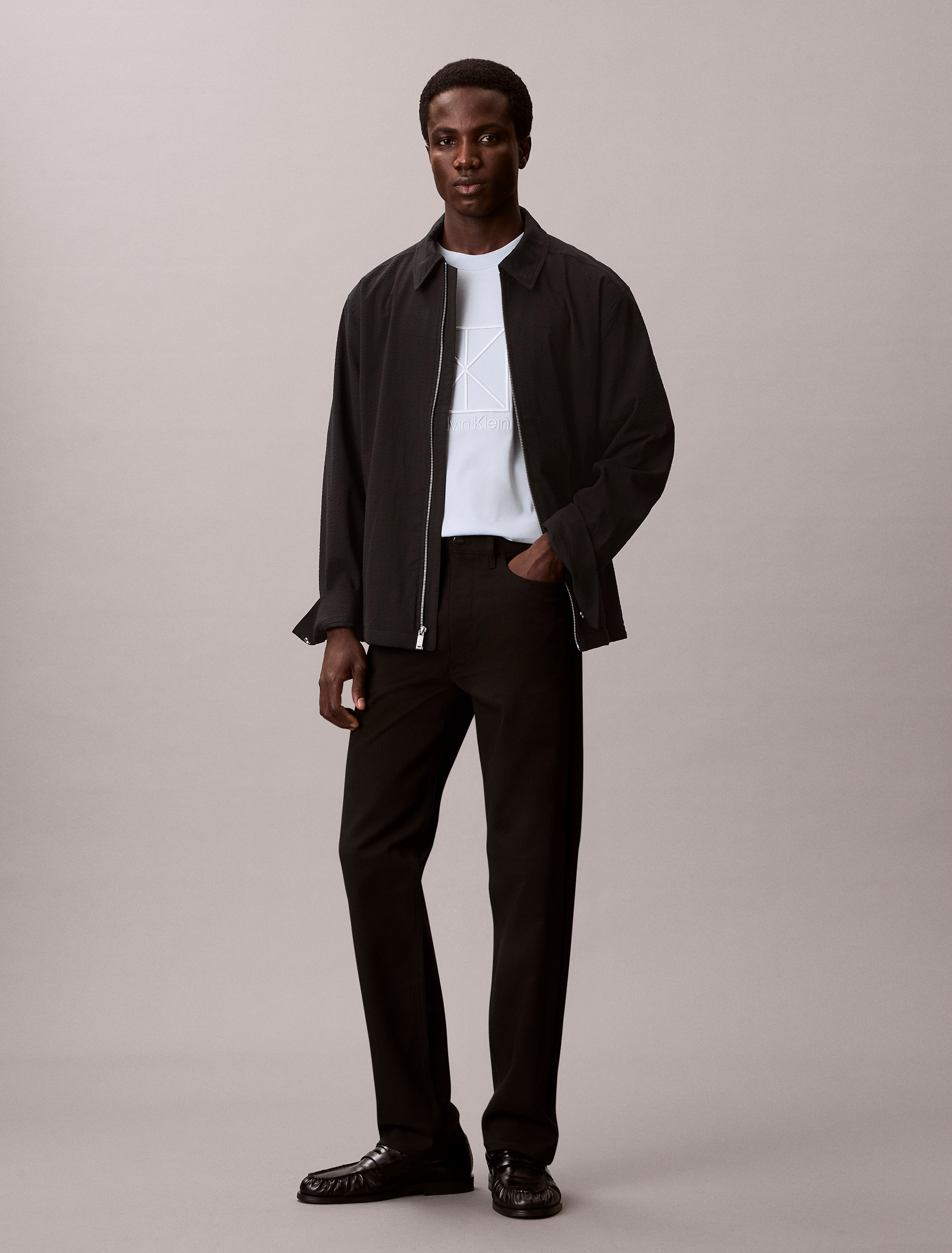 Relaxed Premium Interlock Emblem Logo T-Shirt