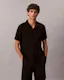 Linen Blend Camp Collar Classic Shirt