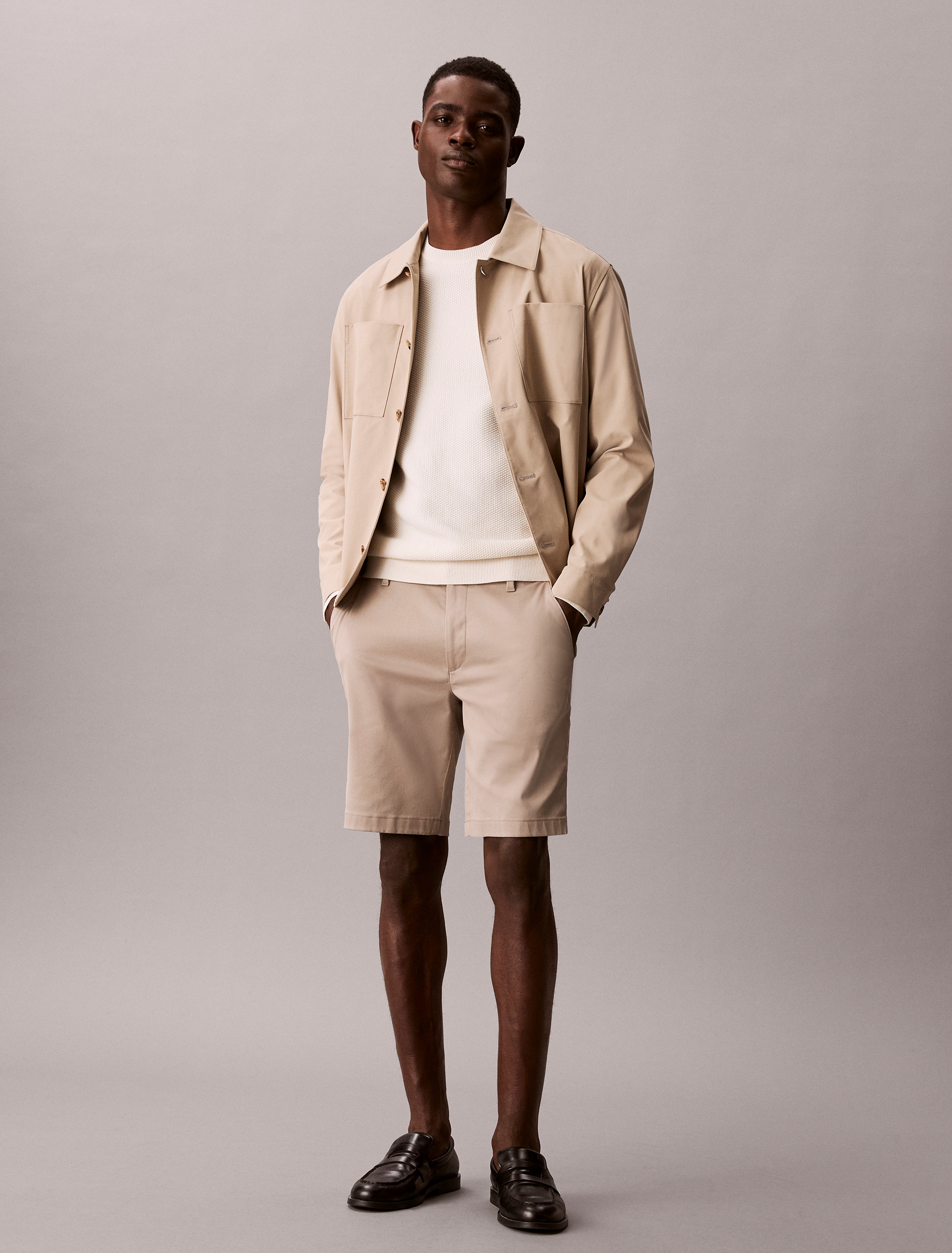 Cotton Stretch Chino Shorts