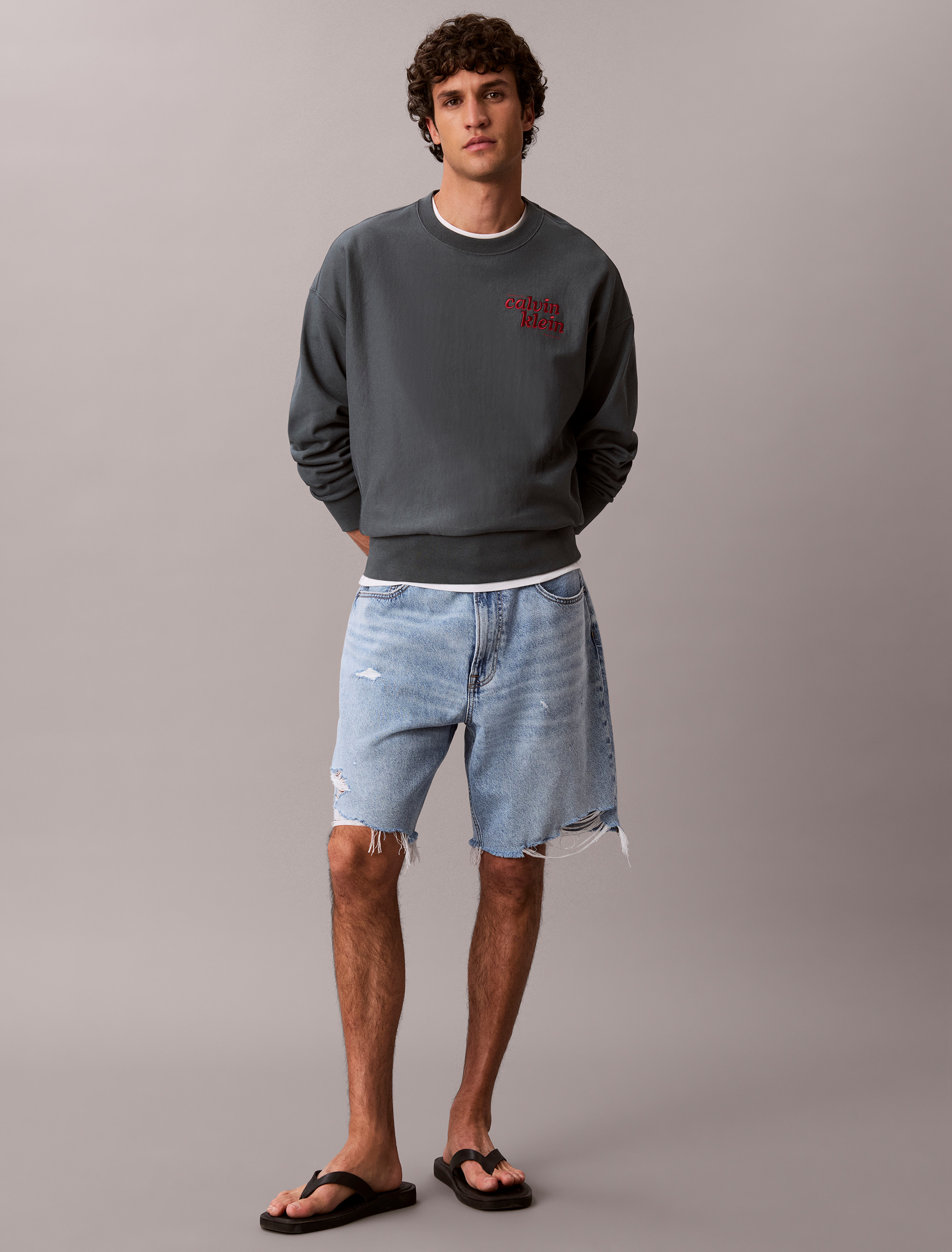 Terry 1989 Logo Graphic Sweatshirt