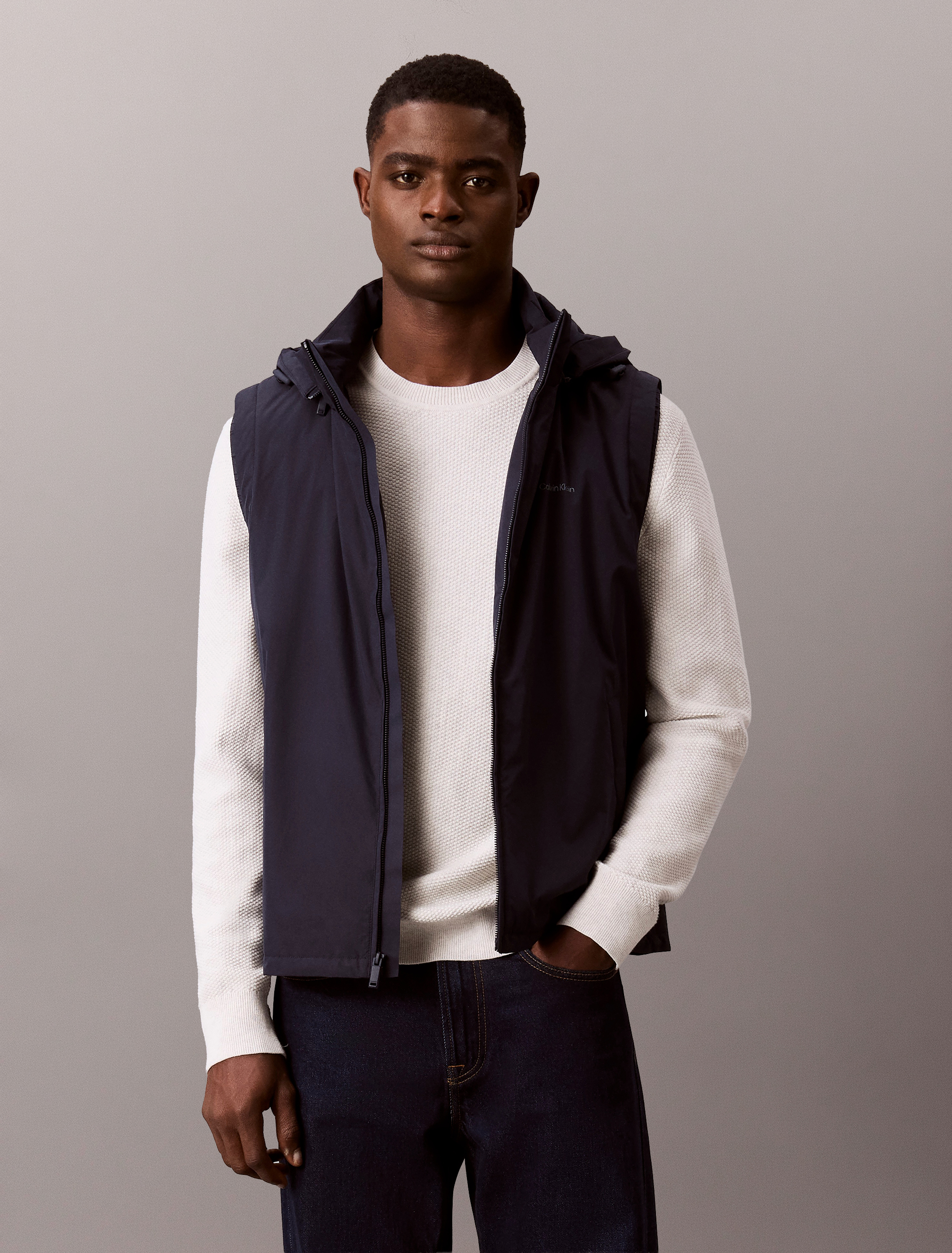 Hooded Padded Vest