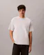 Distressed Monologo Graphic Relaxed T-Shirt