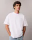 Distressed Monologo Graphic Relaxed T-Shirt