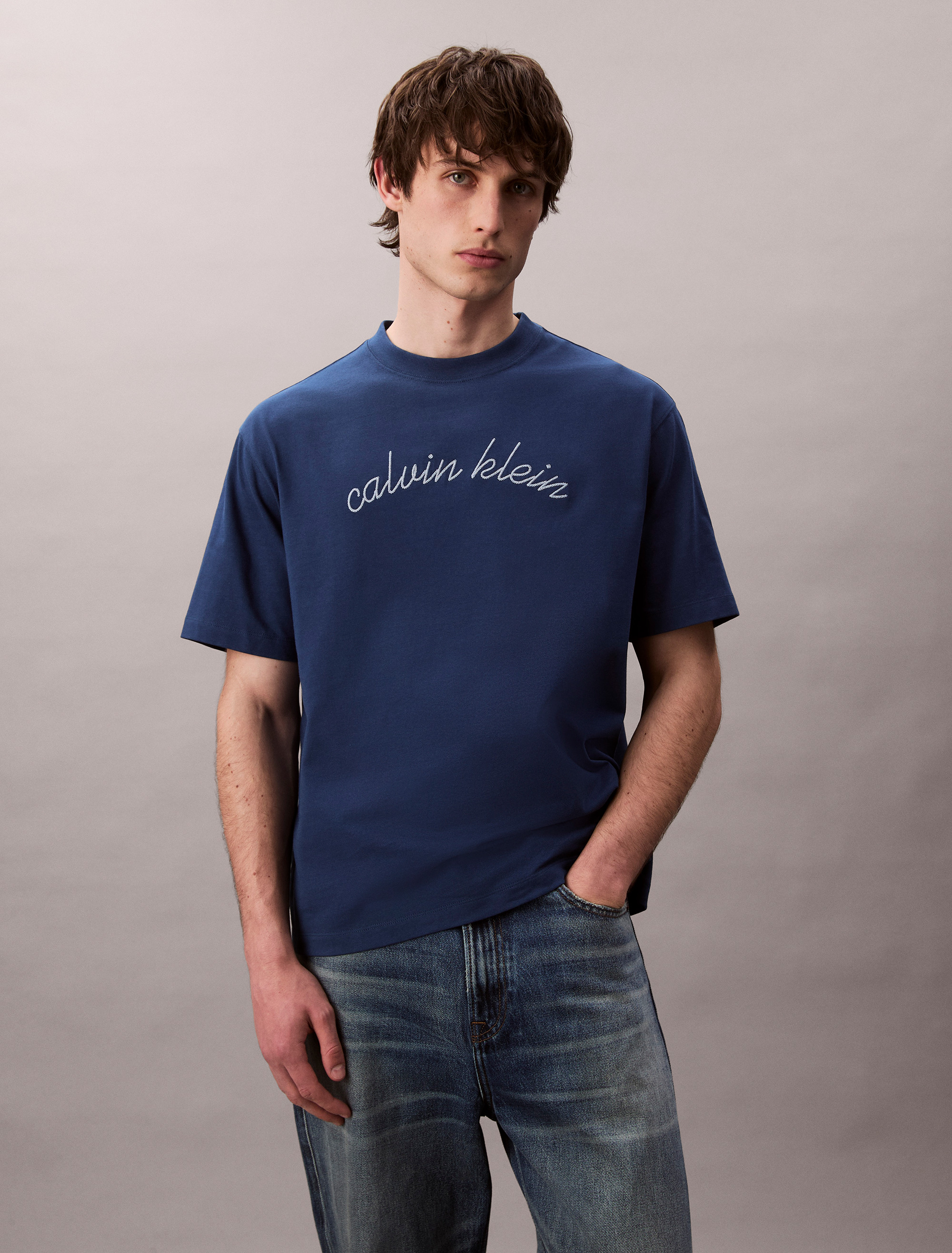 Embroidered Logo T-shirt