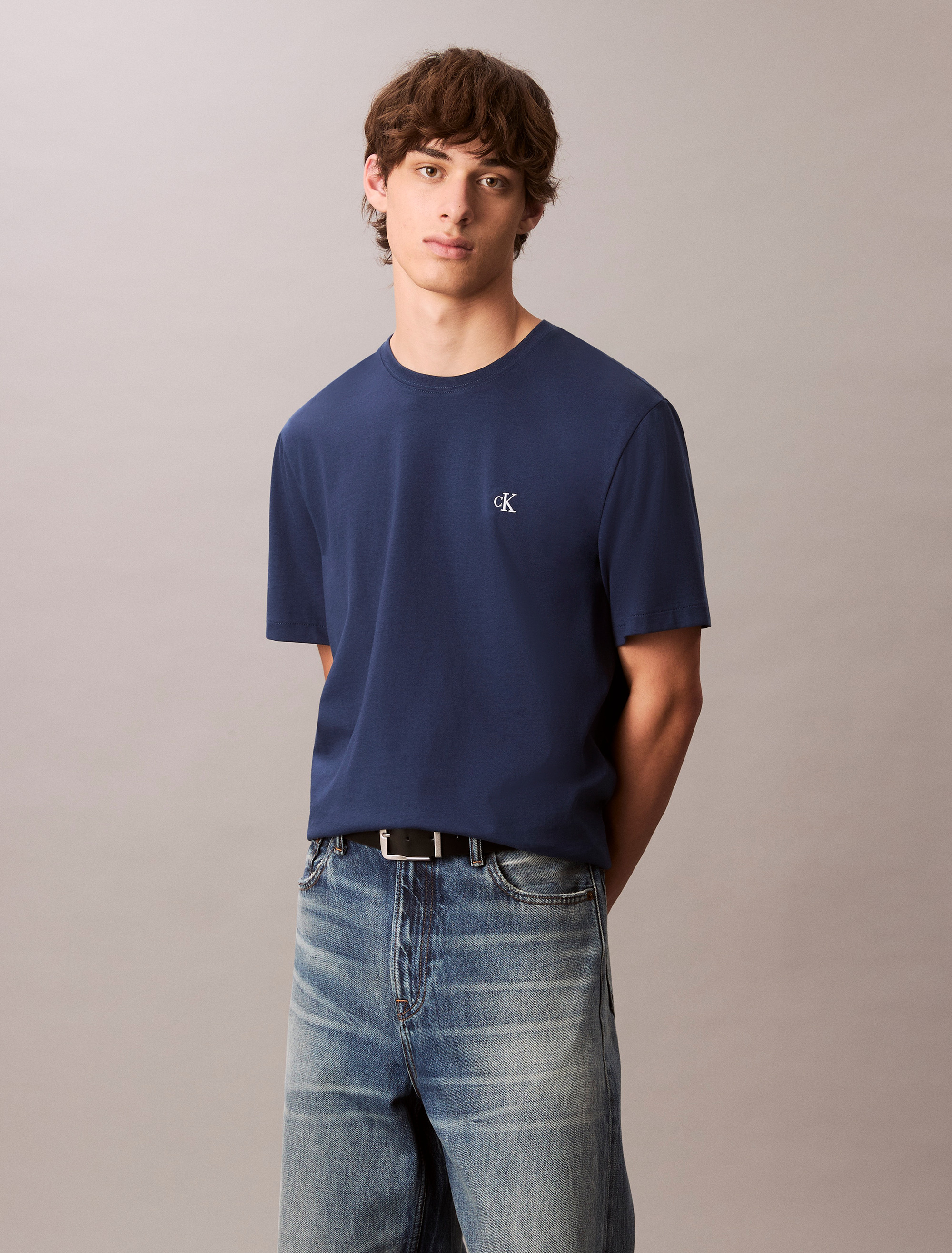Tシャツ・カットソー K-WAY Men T-shirt Blue K31368W K89 K-Way T-shirt Sigur Jersey Uomo Mod. K31368W SIGUR JERSEY