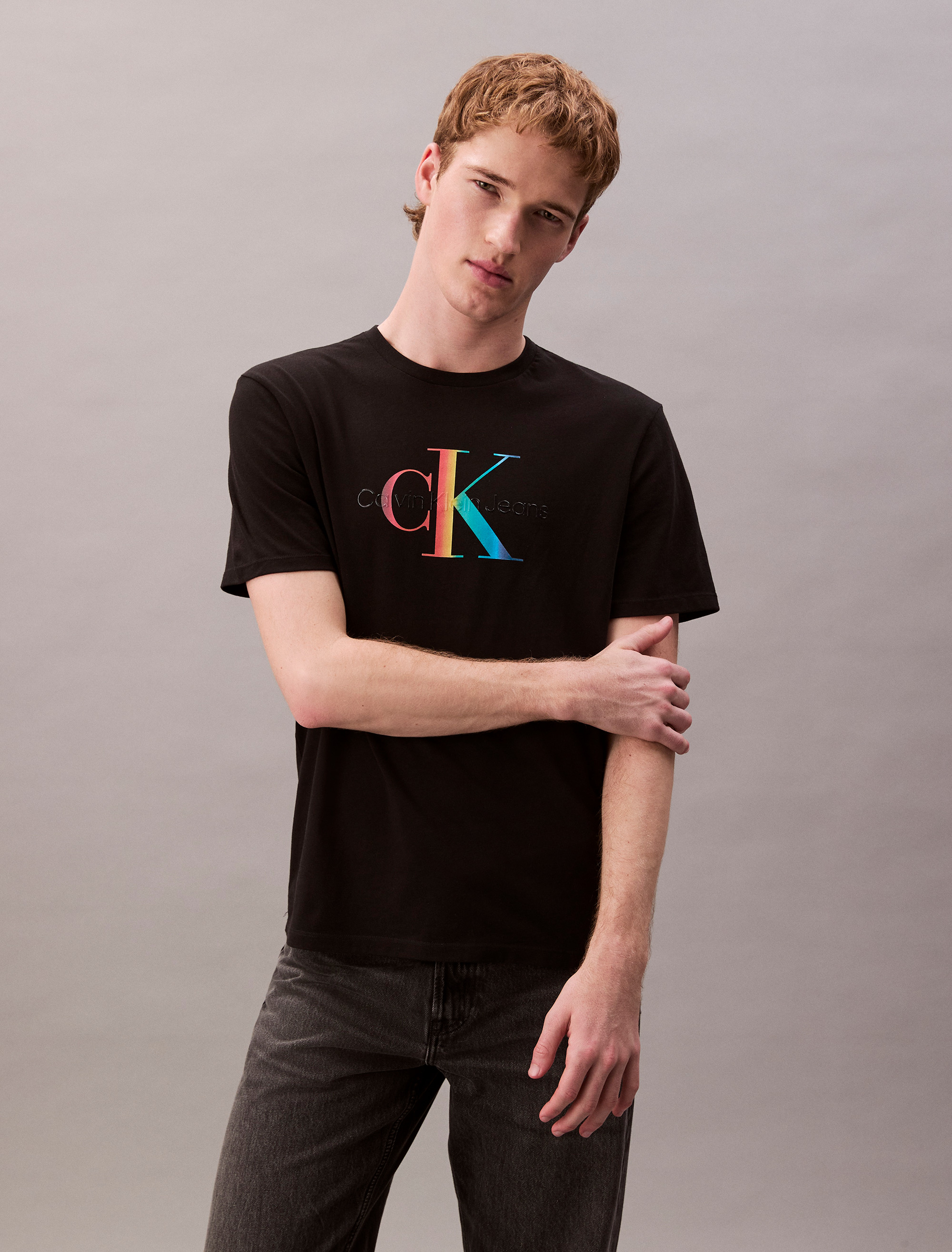 Pride Rainbow Monogram T-Shirt