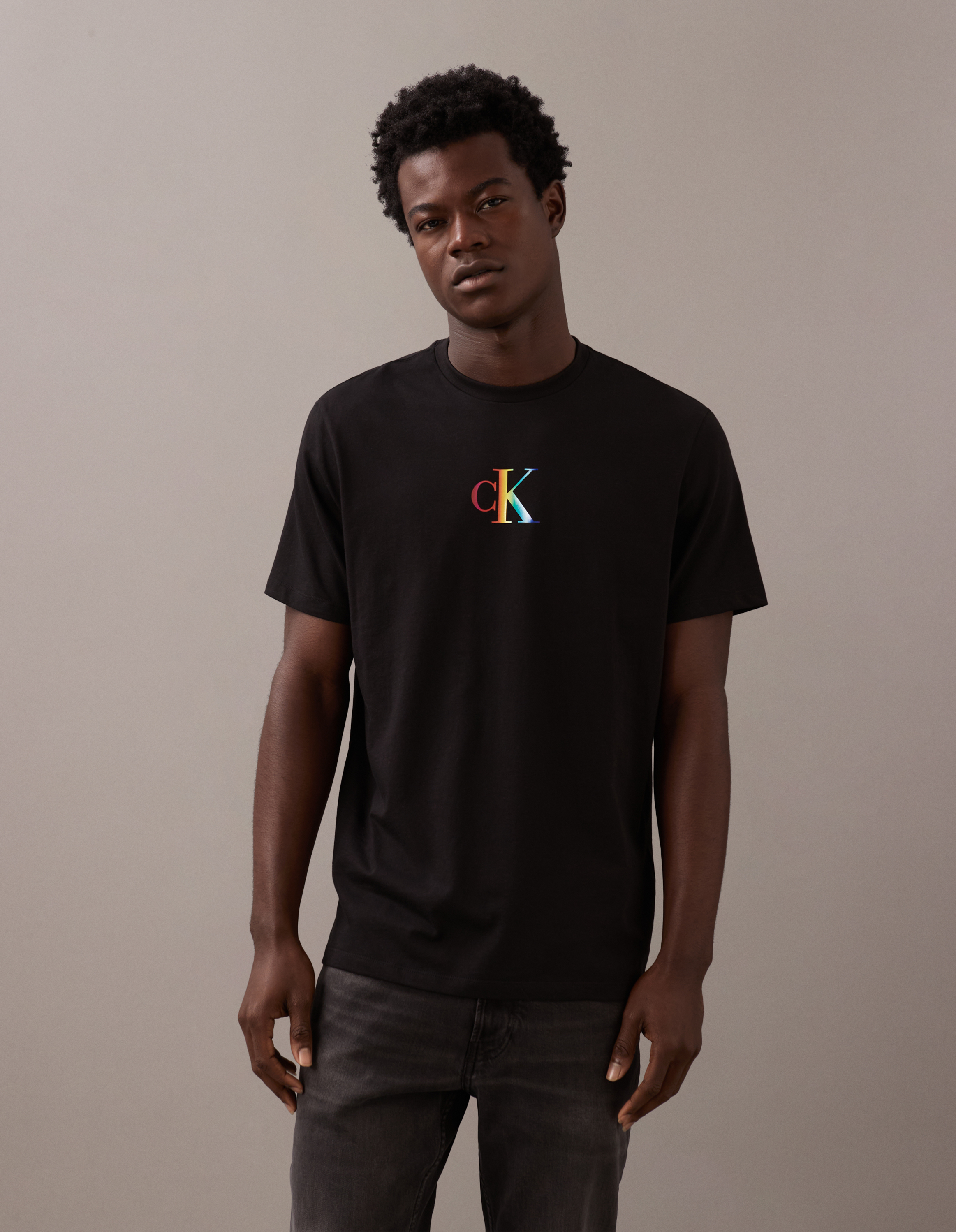 Tシャツ・カットソー K-WAY SIGUR JERSEY (54041) T-ShirtsTop Uomo SIGUR JERSEY T-Shirt BLACK PURE