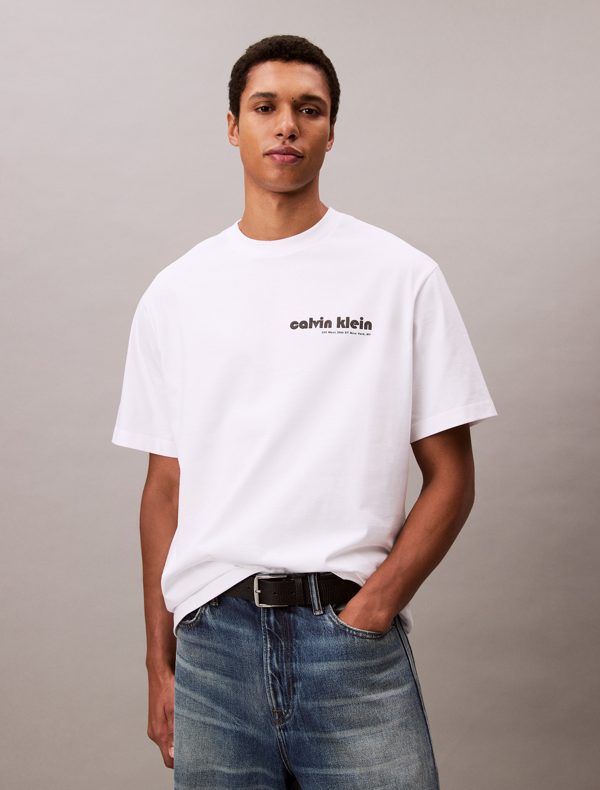 Relaxed New York Logo T-Shirt | Calvin Klein