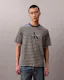 Monogram Logo Stripe Relaxed T-Shirt
