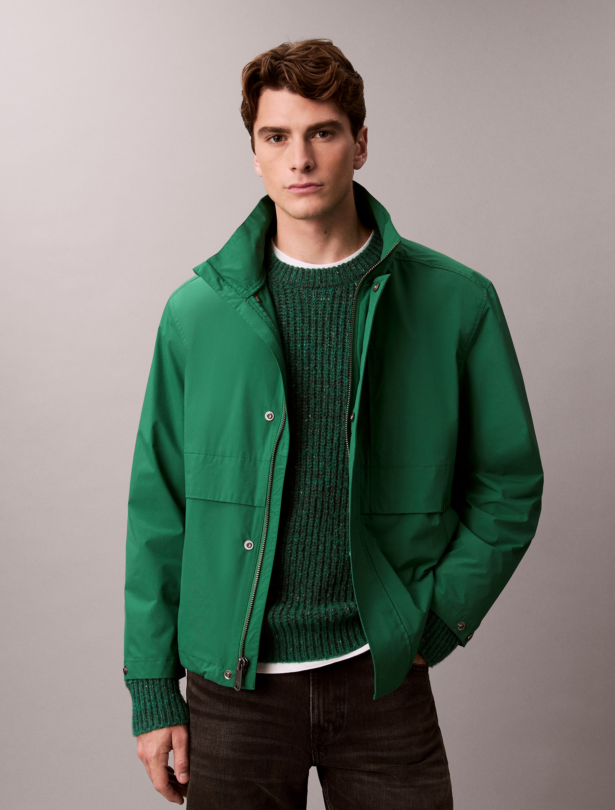 Lightweight Relaxed Parka Jacket