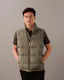 Nylon Quilted Puffer Vest