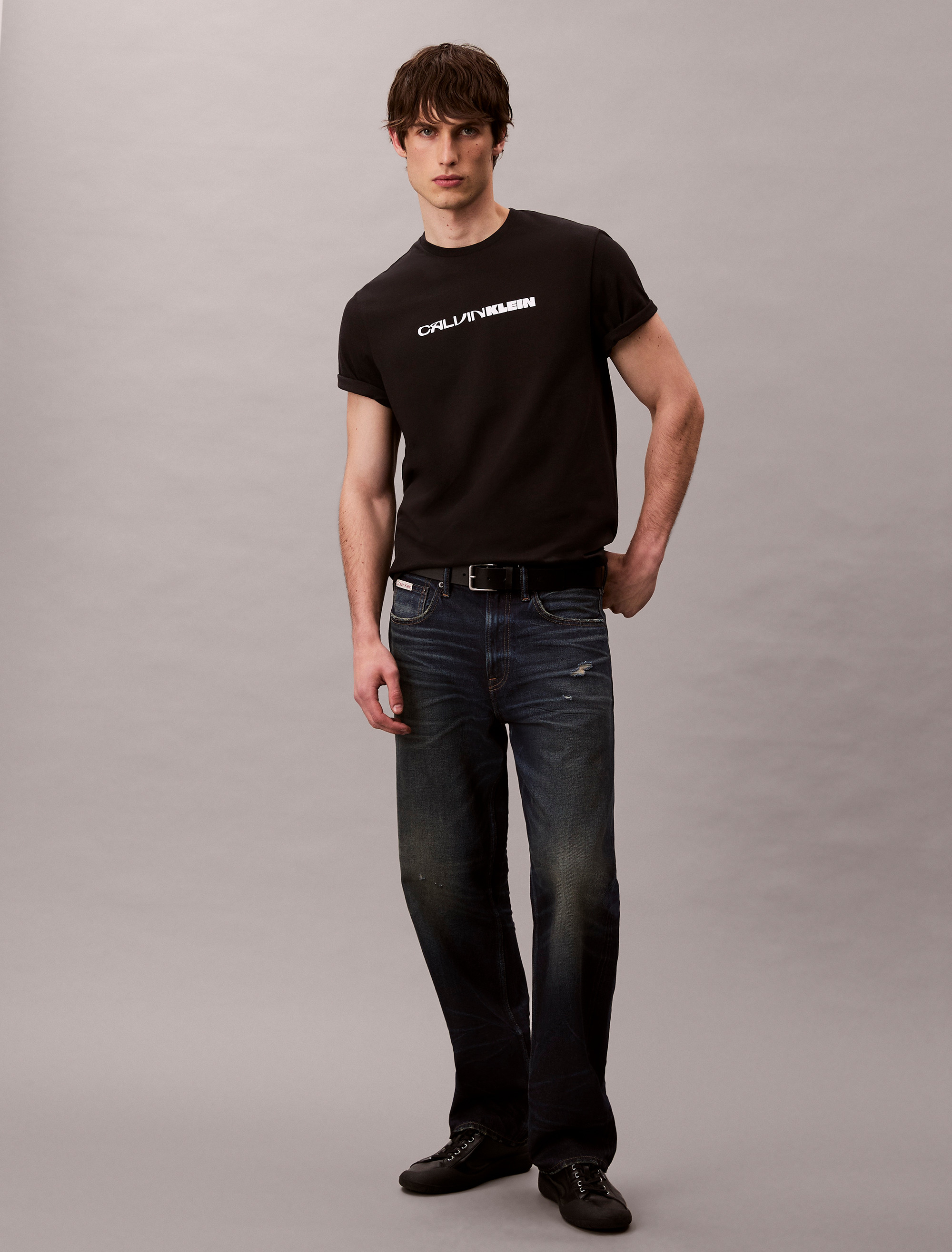 Bold Logo Graphic Relaxed T-Shirt