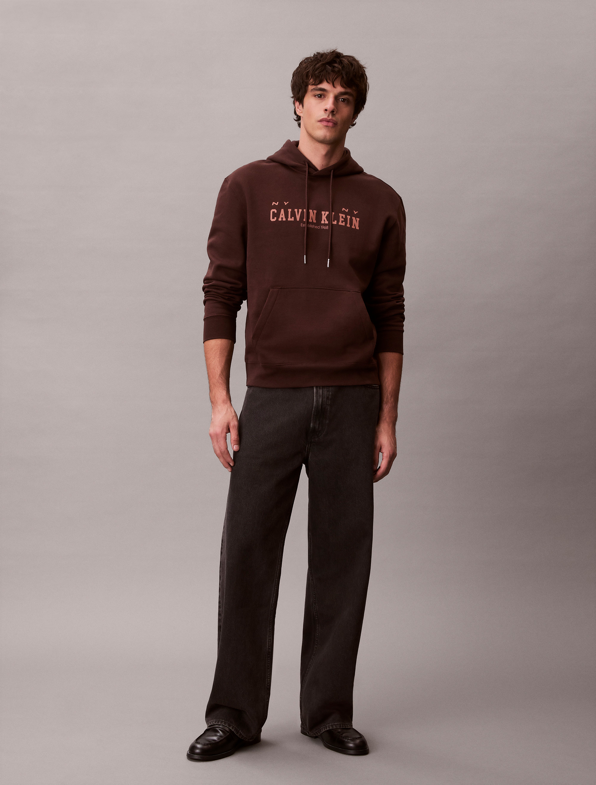 Fleece Varsity Logo Hoodie