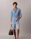 Denim Classic Button-Down Shirt