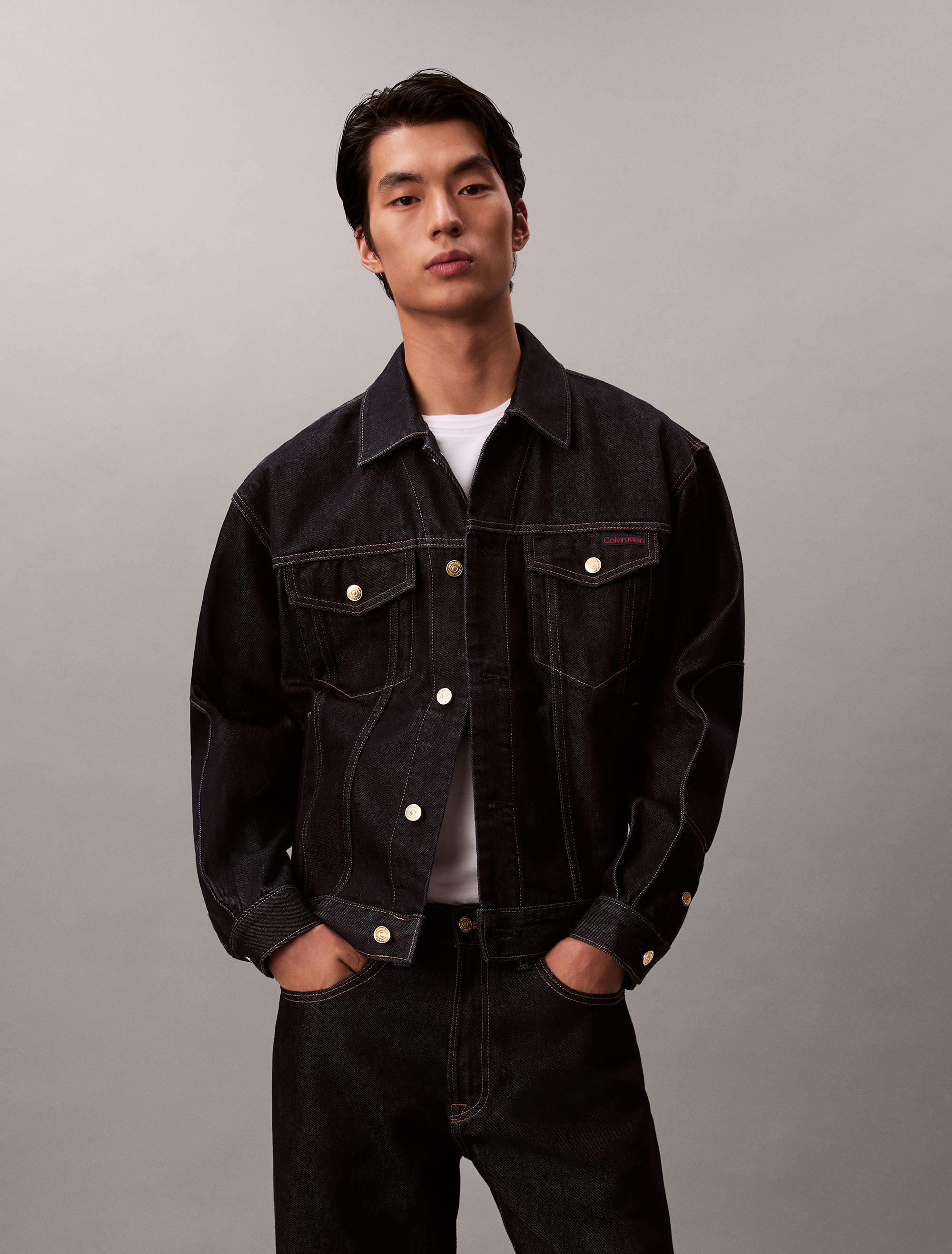 Lunar New Year Denim Trucker Jacket