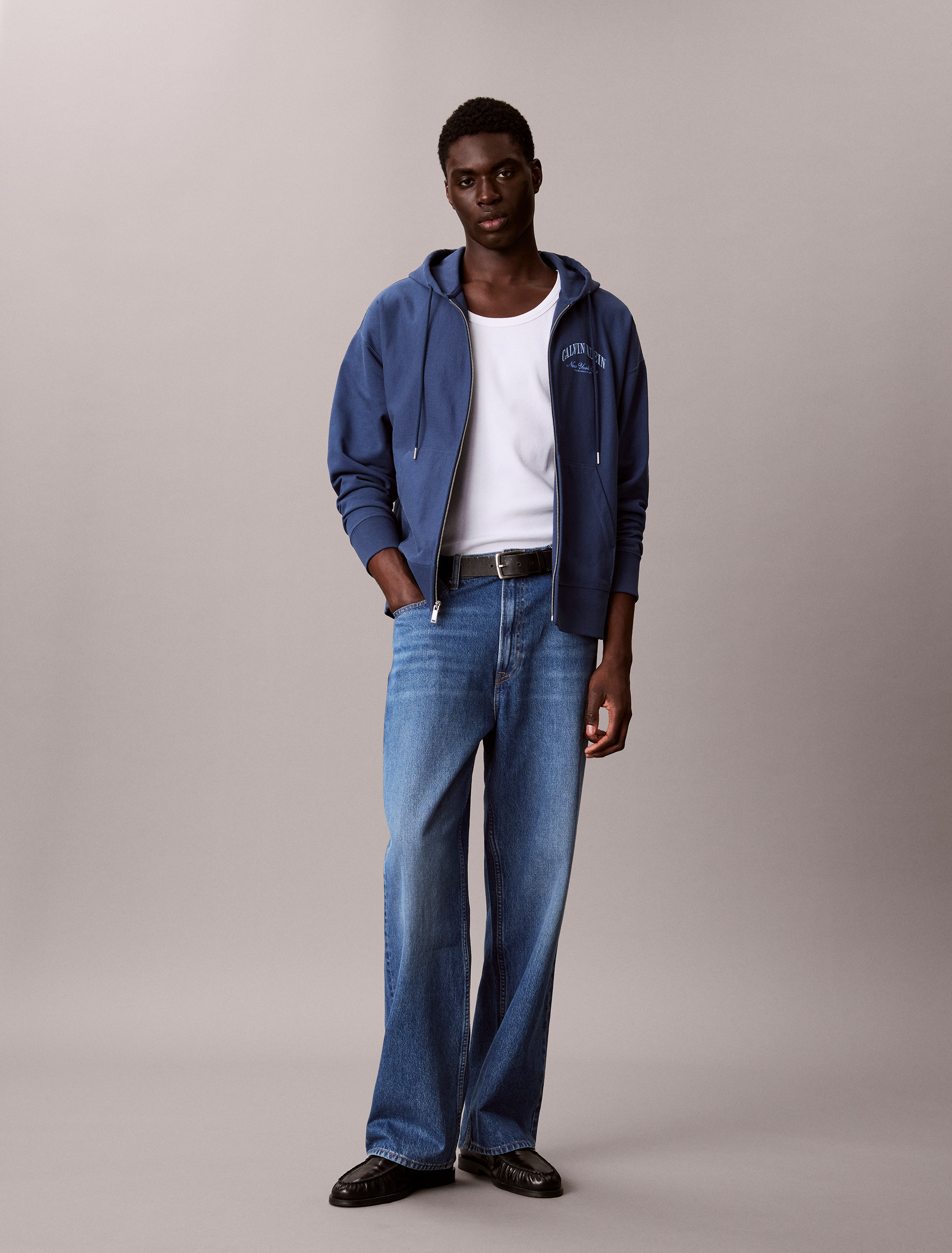 Terry Heritage Crest Graphic Hoodie