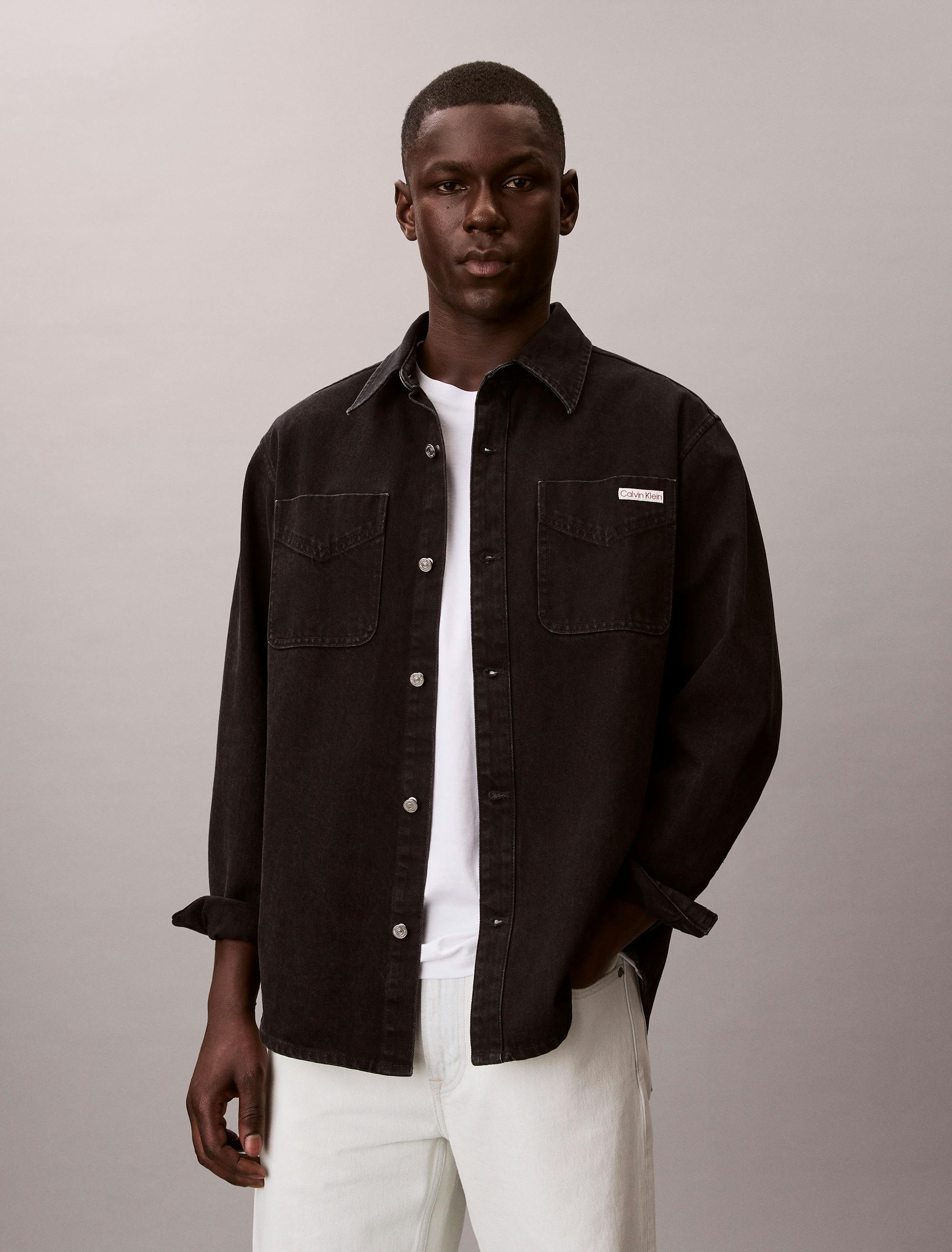 90s Denim Overshirt | Calvin Klein