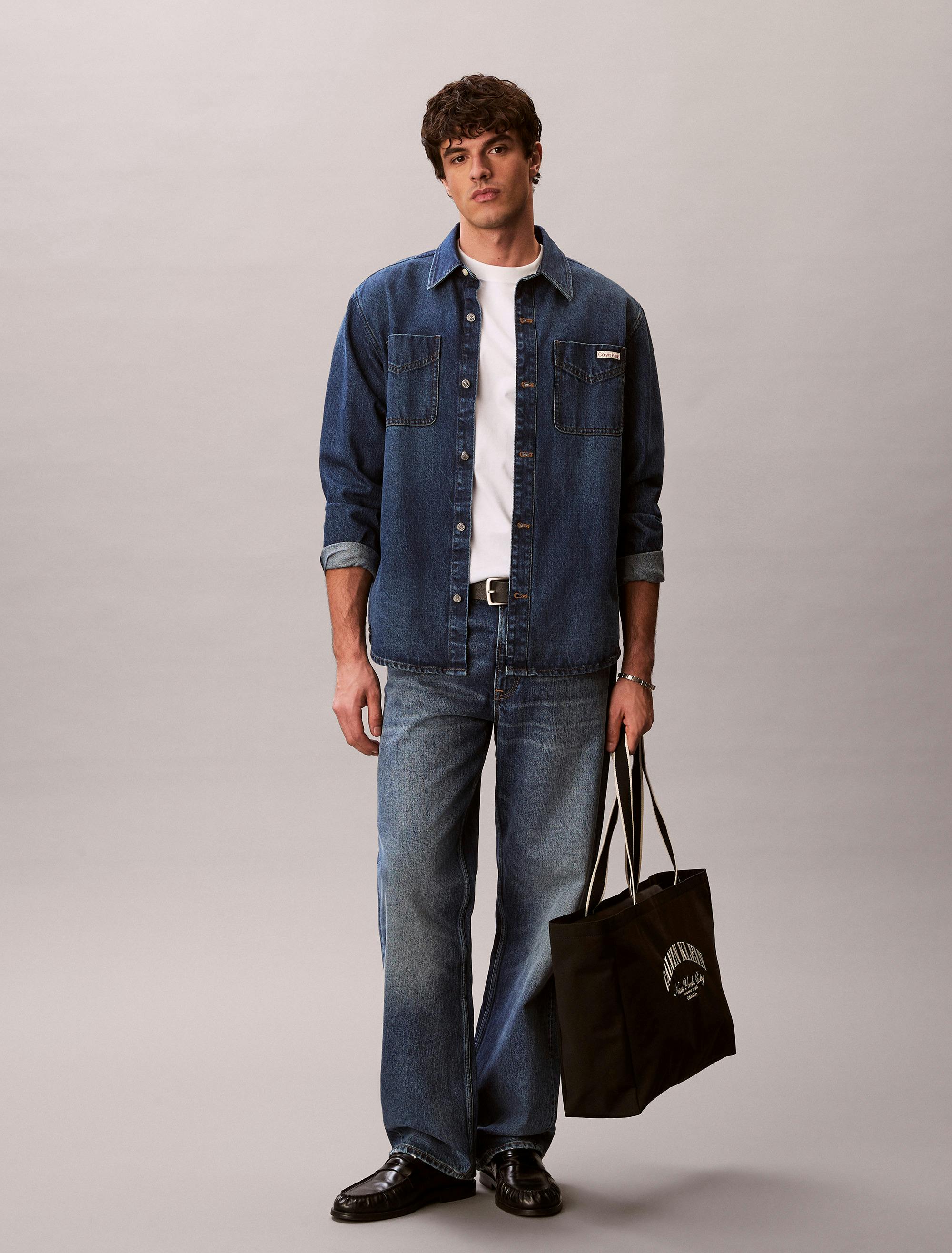 90s Denim Overshirt