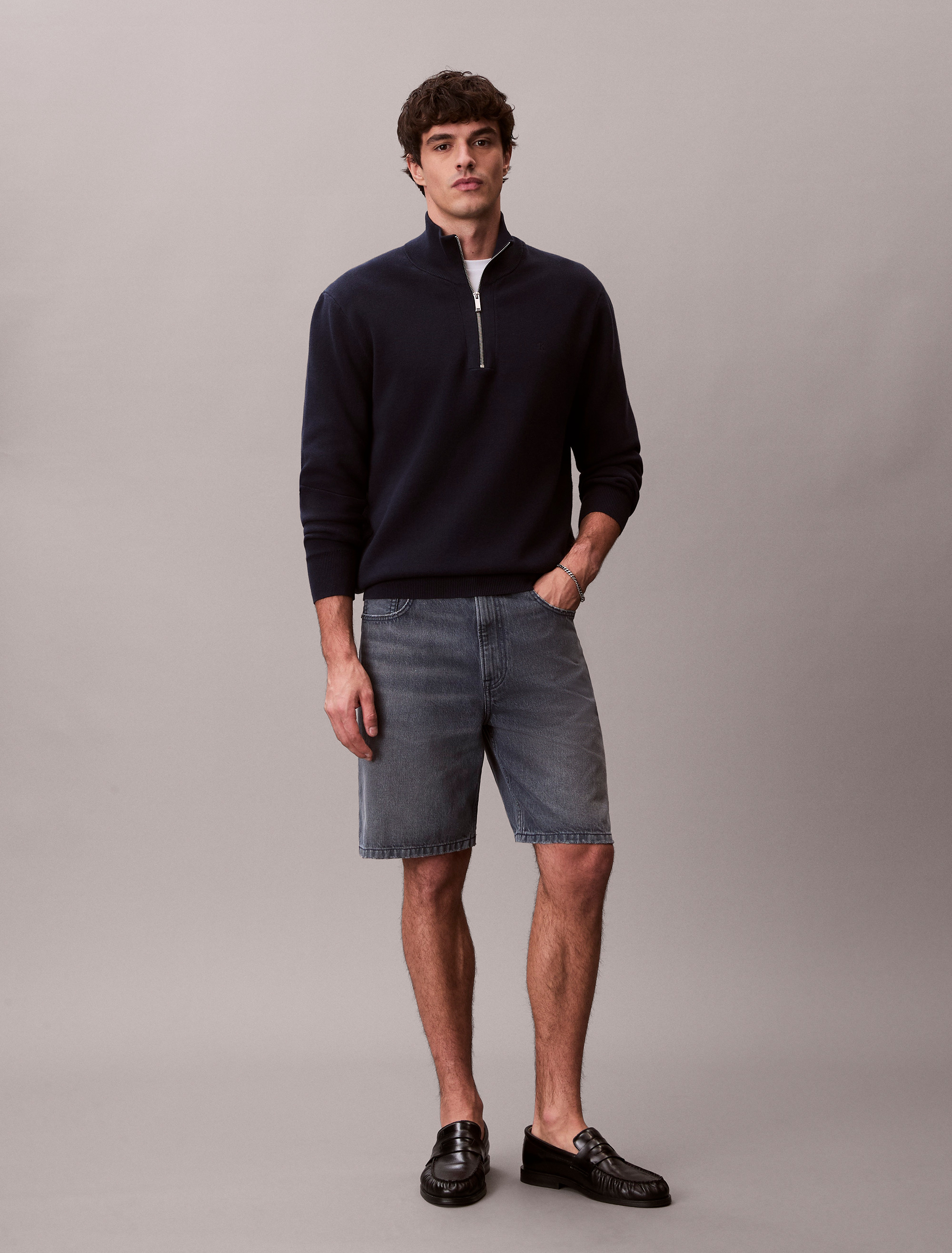 90s Relaxed Denim Shorts