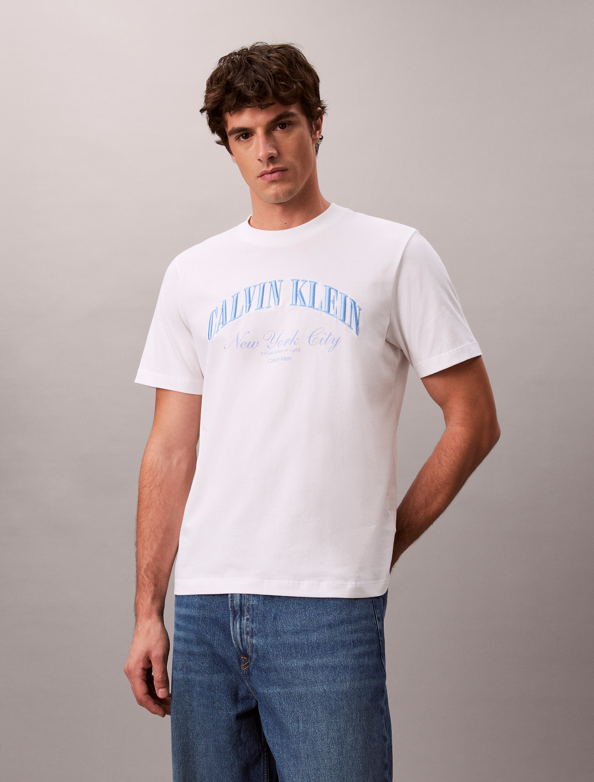 Terry Heritage Logo NYC Graphic Relaxed T-Shirt