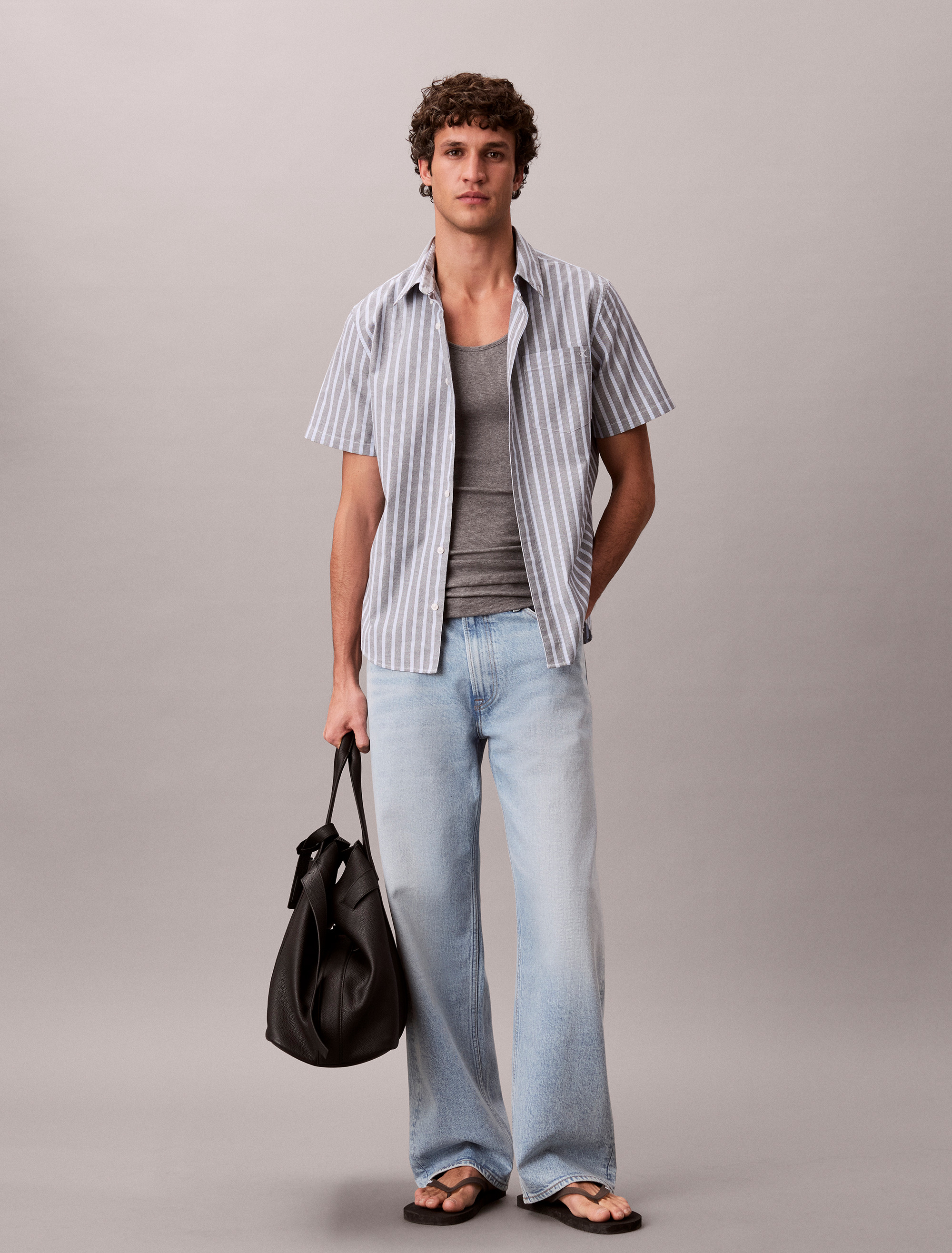 Stripe Oxford Classic Button-Down Shirt
