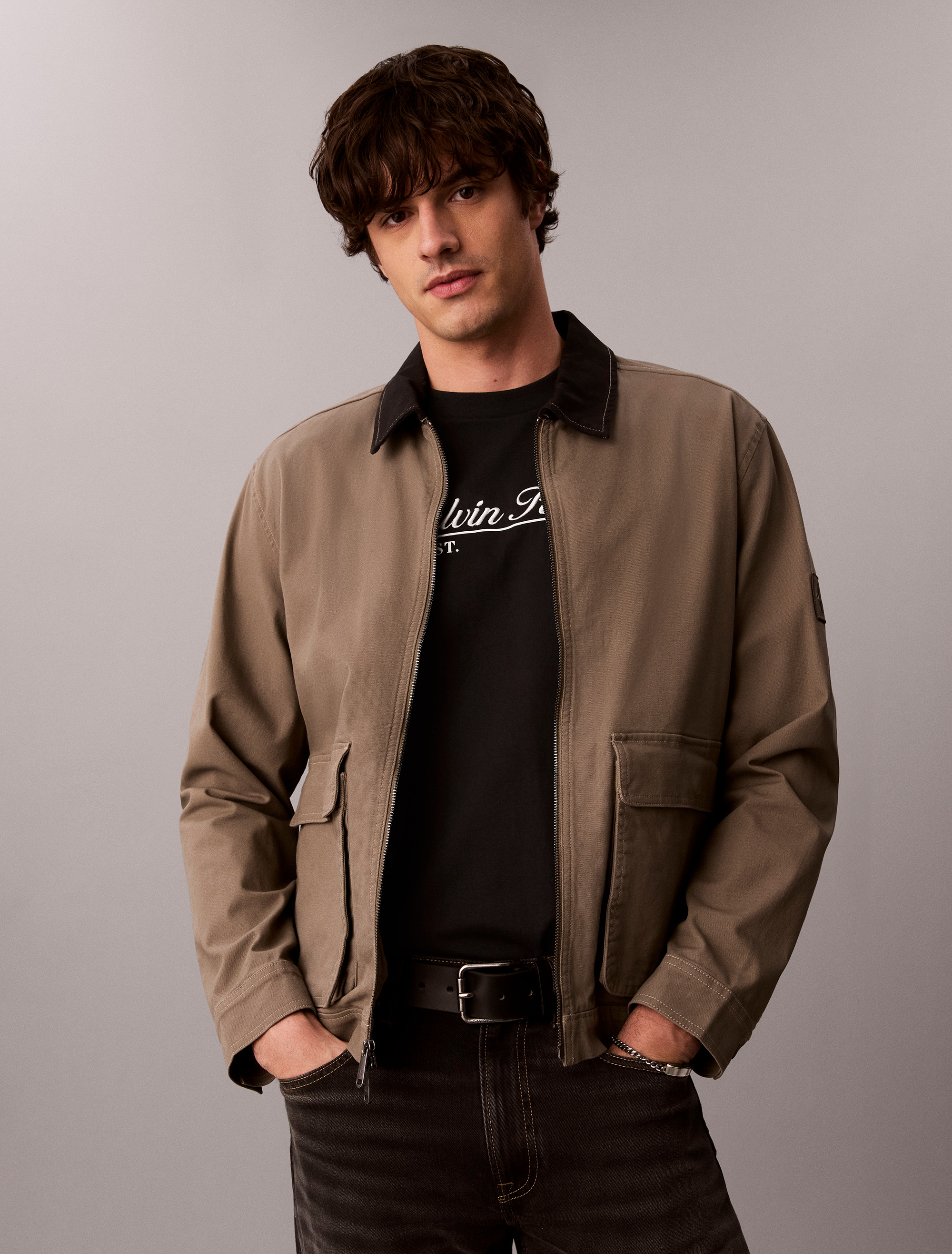 Matte Canvas Jacket