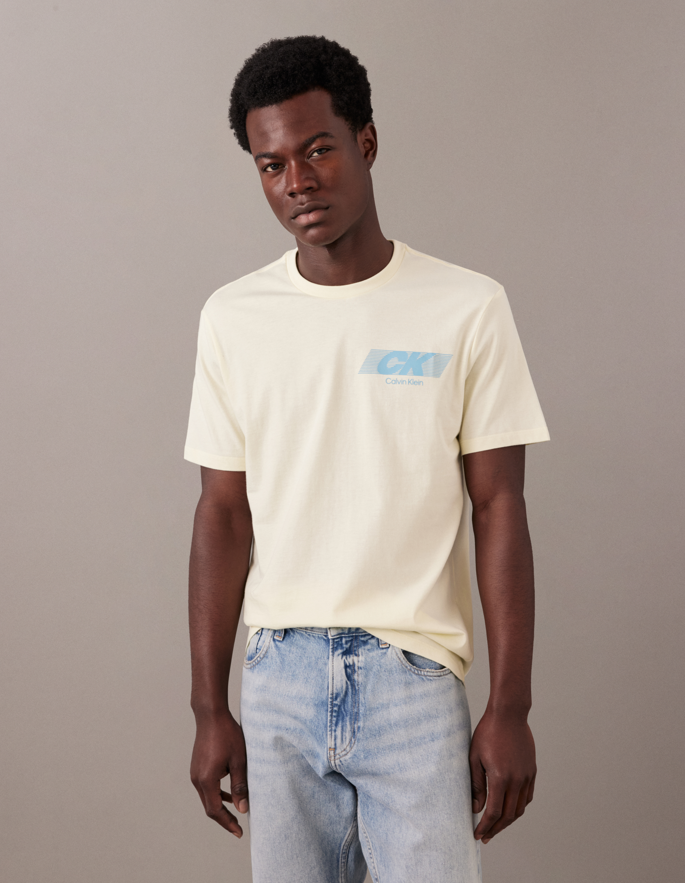 Monogram Block Logo Graphic Classic T-Shirt