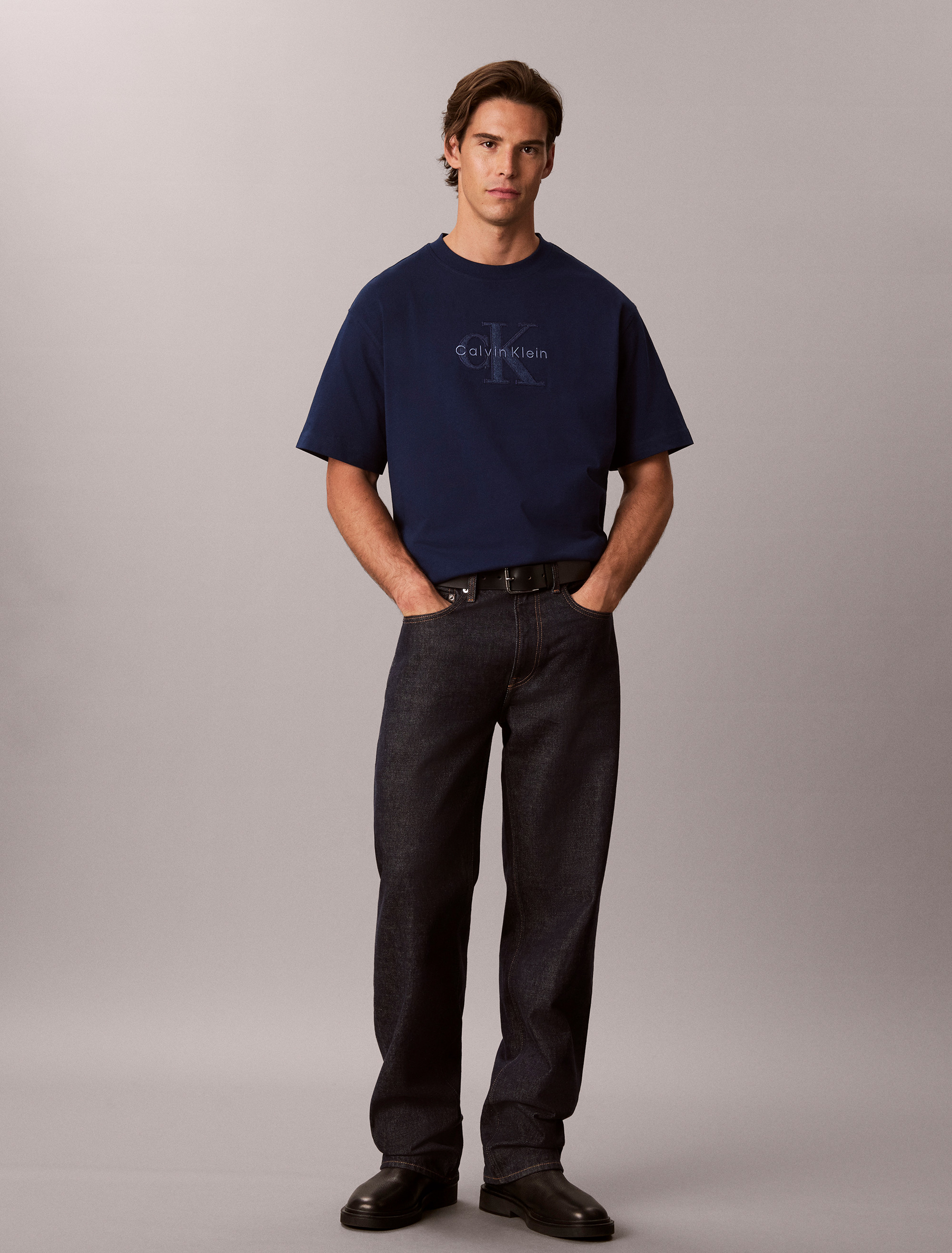 Relaxed Logo Applique T-Shirt