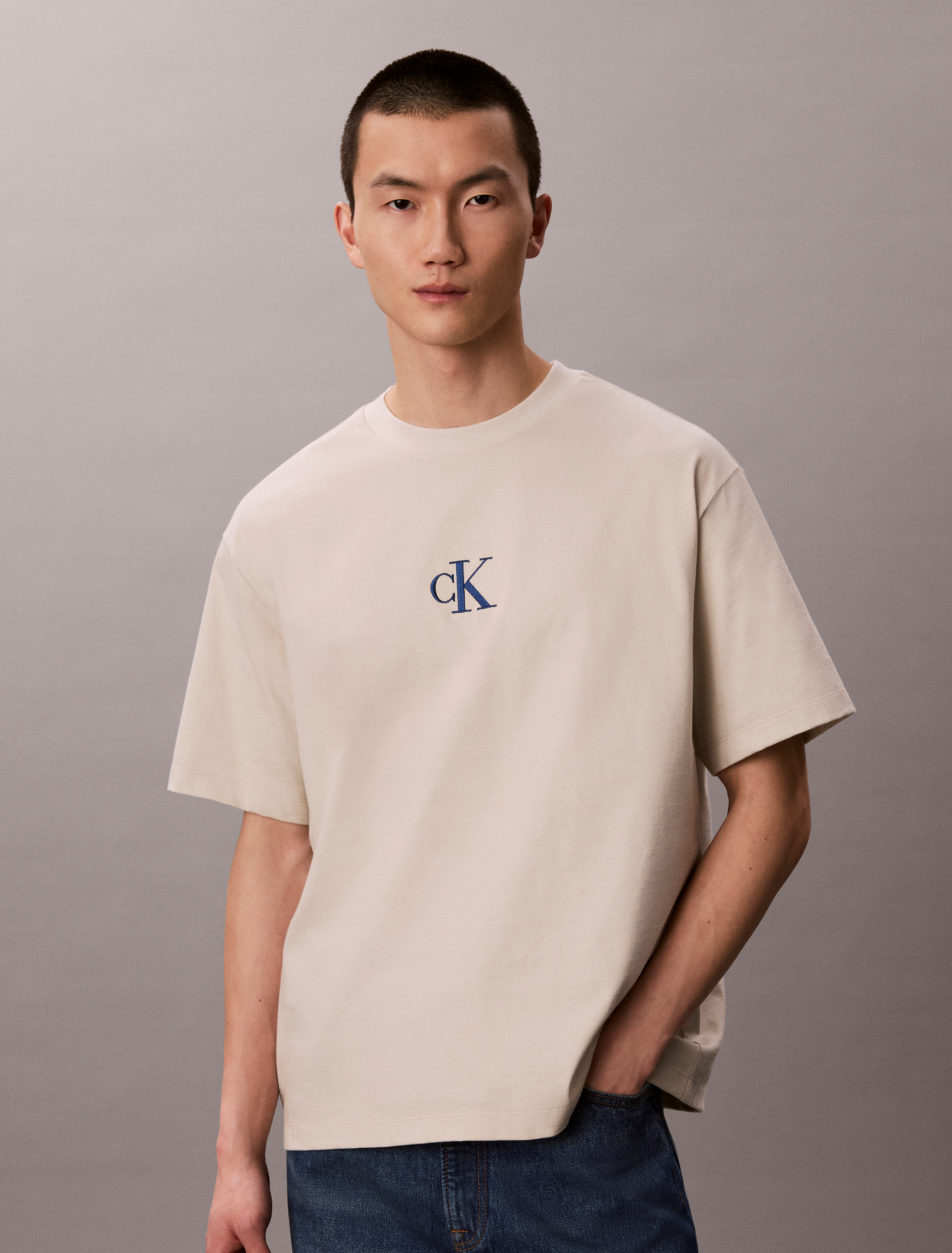 Oversized Back Logo T-Shirt